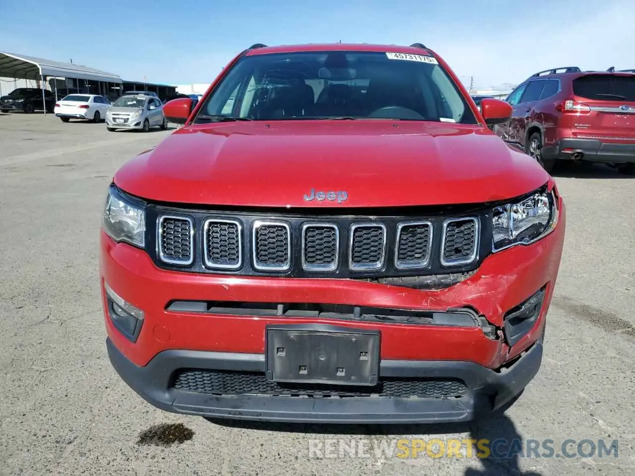 5 Фотография поврежденного автомобиля 3C4NJCBB6MT553134 JEEP COMPASS 2021
