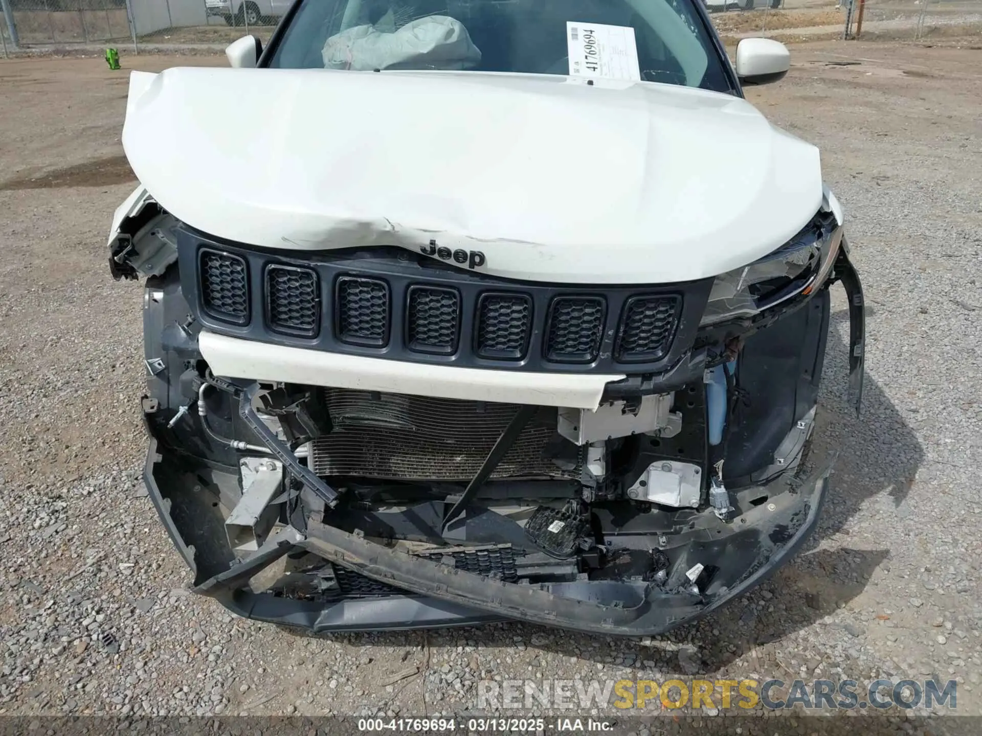 6 Photograph of a damaged car 3C4NJCBB6MT587350 JEEP COMPASS 2021