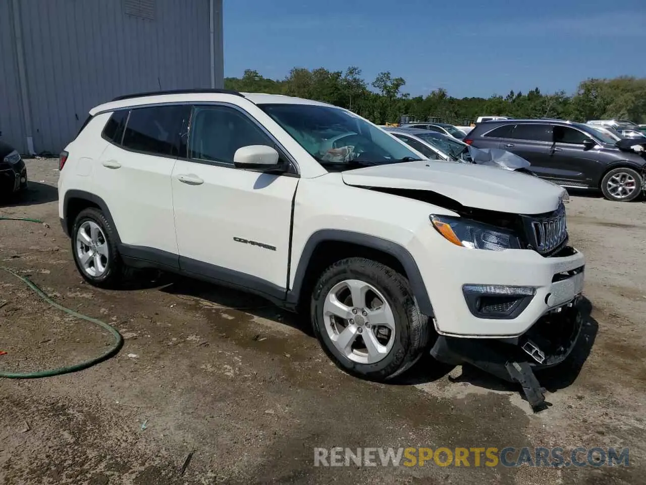 4 Фотография поврежденного автомобиля 3C4NJCBB7MT510177 JEEP COMPASS 2021