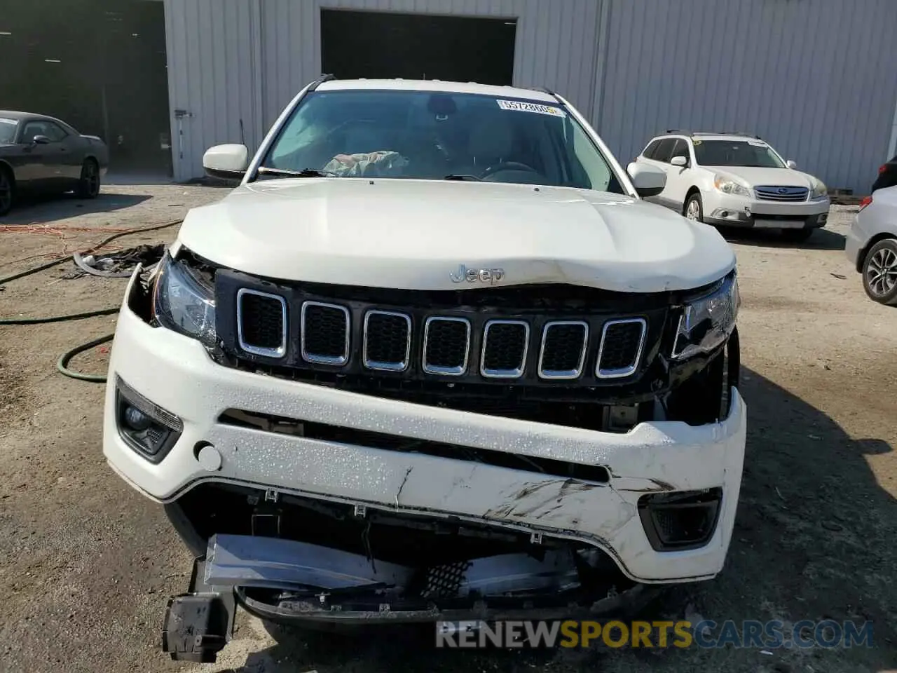 5 Фотография поврежденного автомобиля 3C4NJCBB7MT510177 JEEP COMPASS 2021