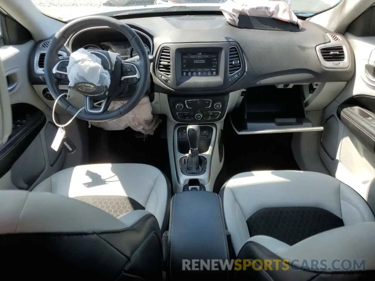 8 Фотография поврежденного автомобиля 3C4NJCBB7MT510177 JEEP COMPASS 2021