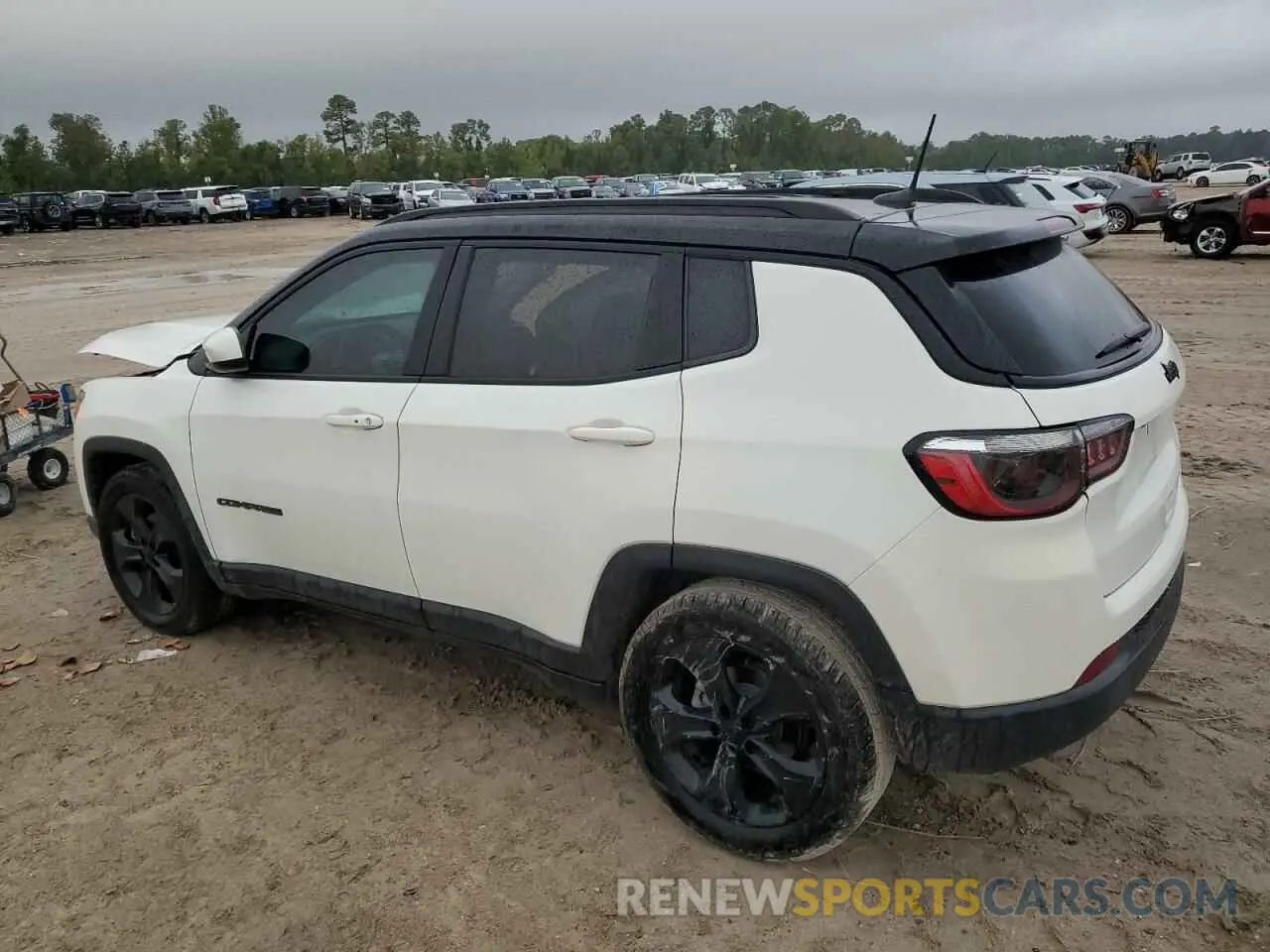 2 Photograph of a damaged car 3C4NJCBB7MT560884 JEEP COMPASS 2021