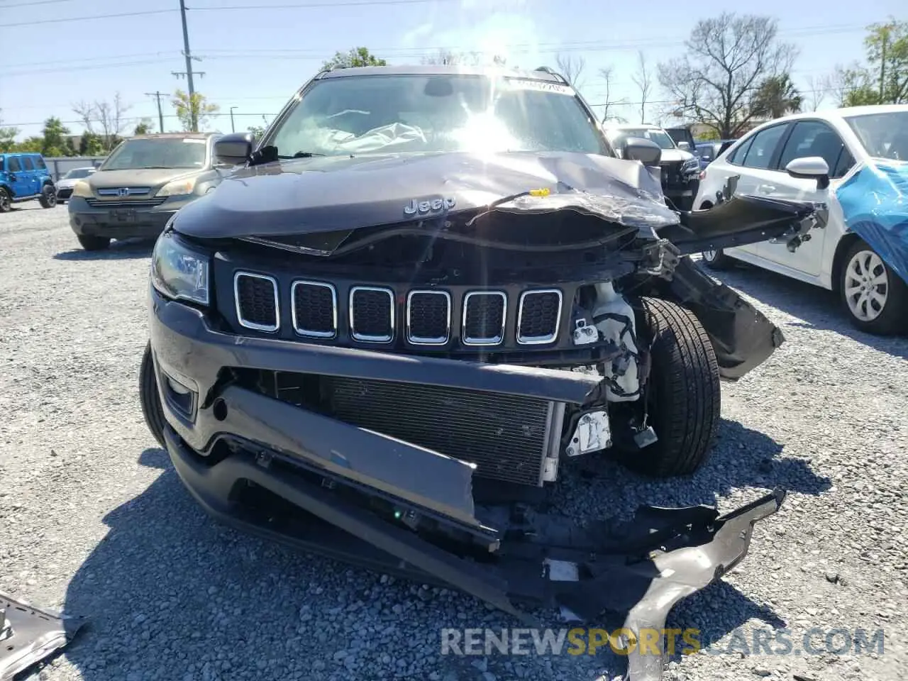 5 Фотография поврежденного автомобиля 3C4NJCBB8MT604603 JEEP COMPASS 2021