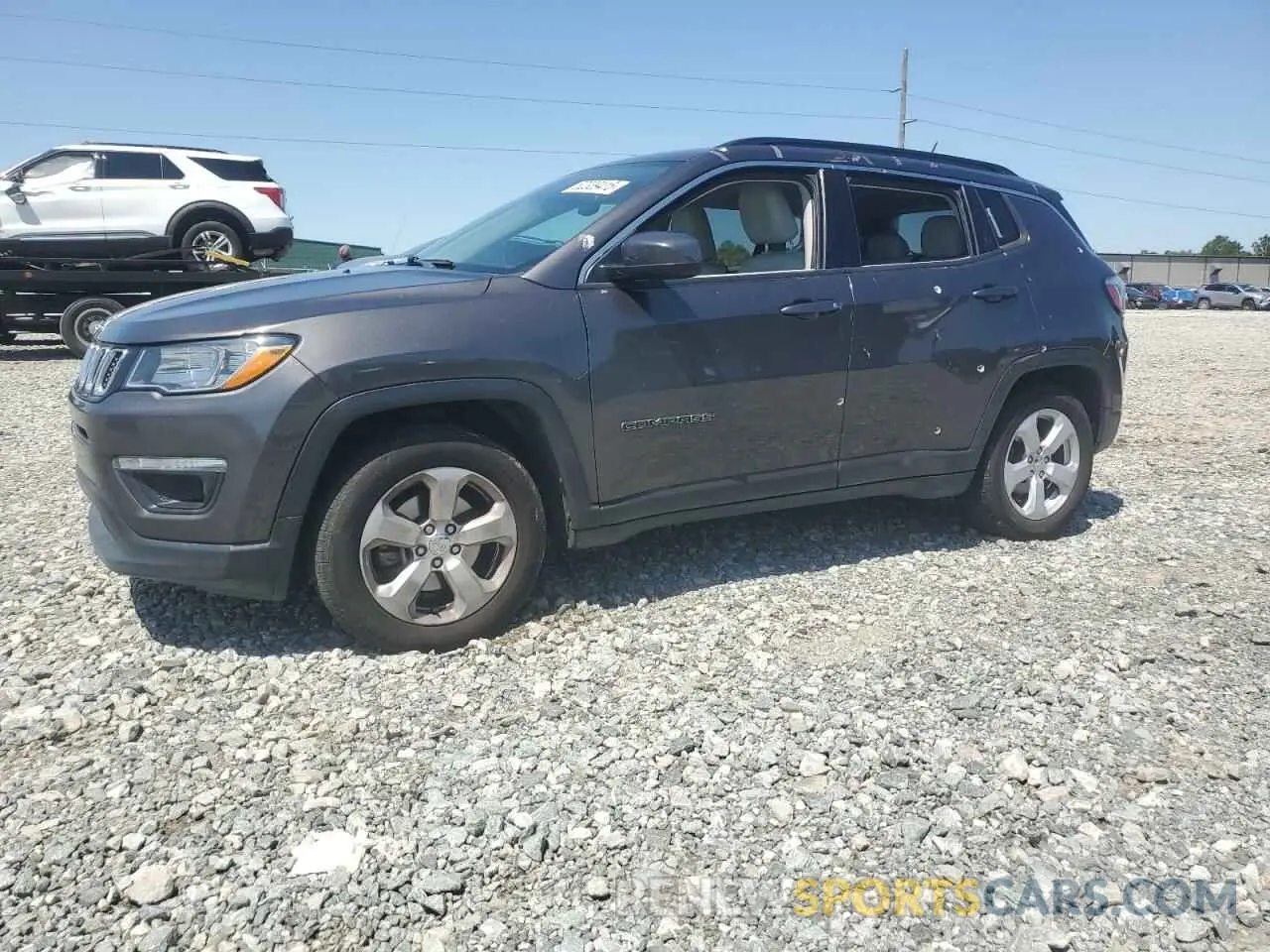 1 Фотография поврежденного автомобиля 3C4NJCBB9MT538952 JEEP COMPASS 2021