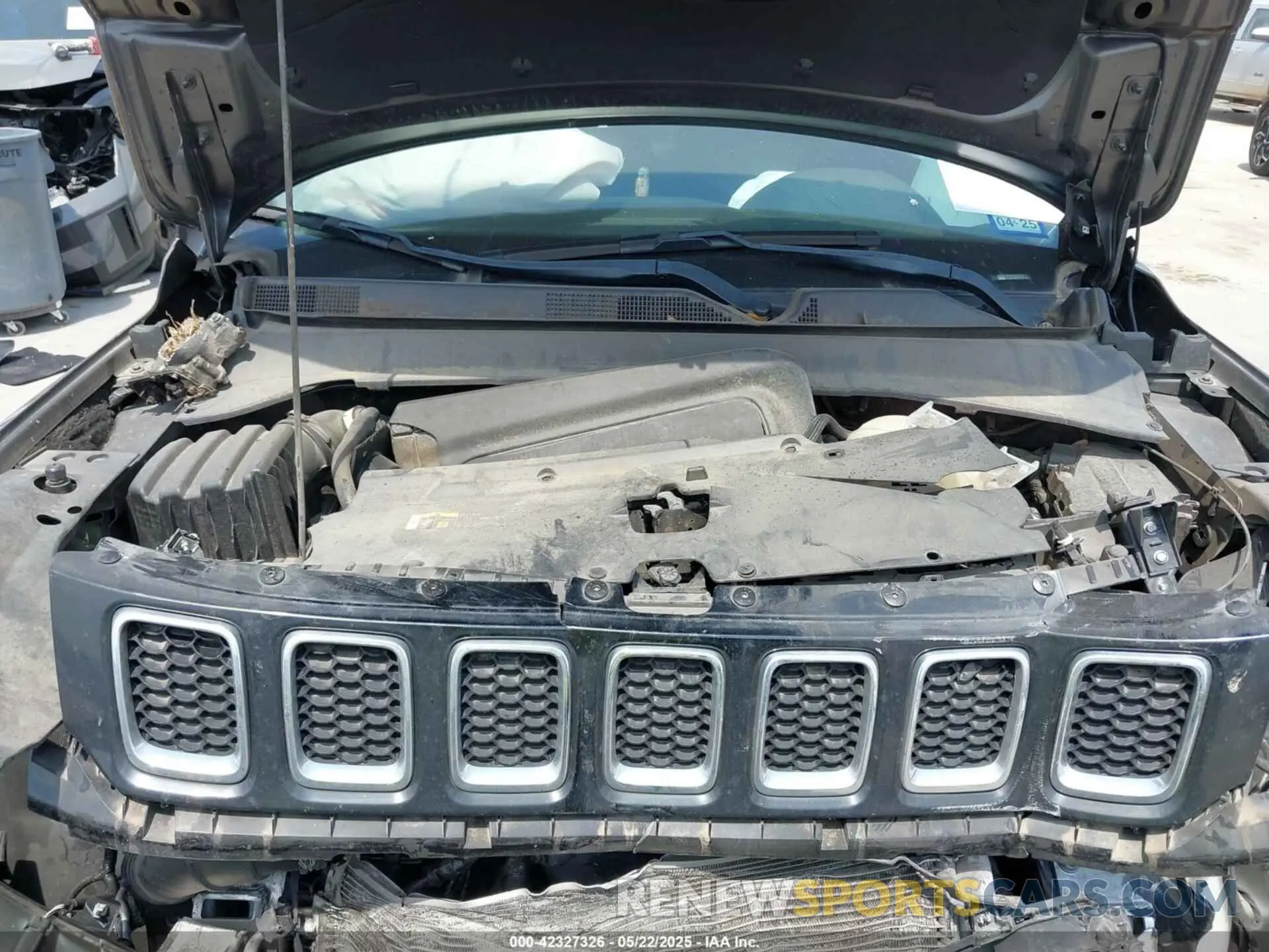 10 Фотография поврежденного автомобиля 3C4NJCBBXMT563858 JEEP COMPASS 2021
