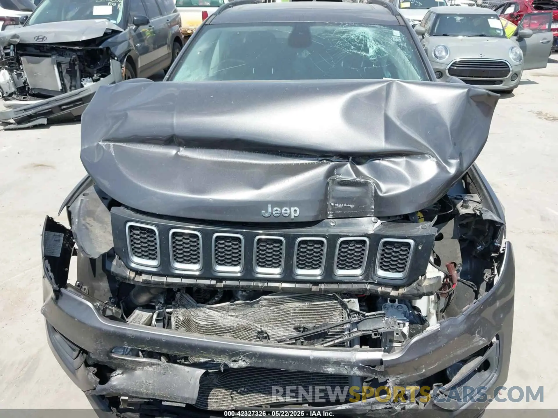 13 Фотография поврежденного автомобиля 3C4NJCBBXMT563858 JEEP COMPASS 2021
