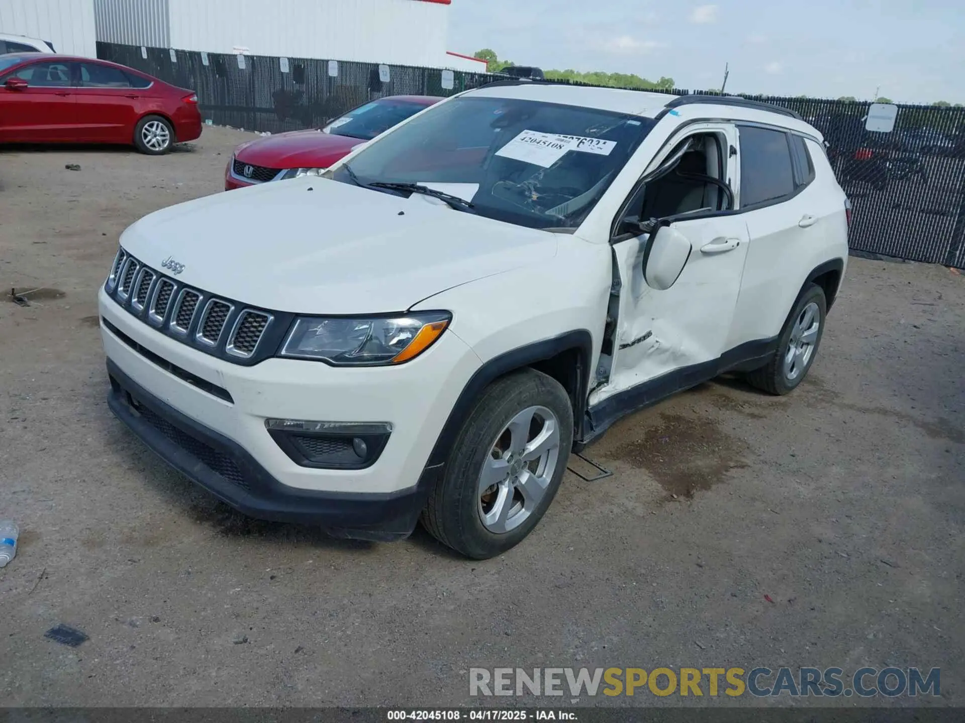 2 Фотография поврежденного автомобиля 3C4NJCBBXMT563942 JEEP COMPASS 2021