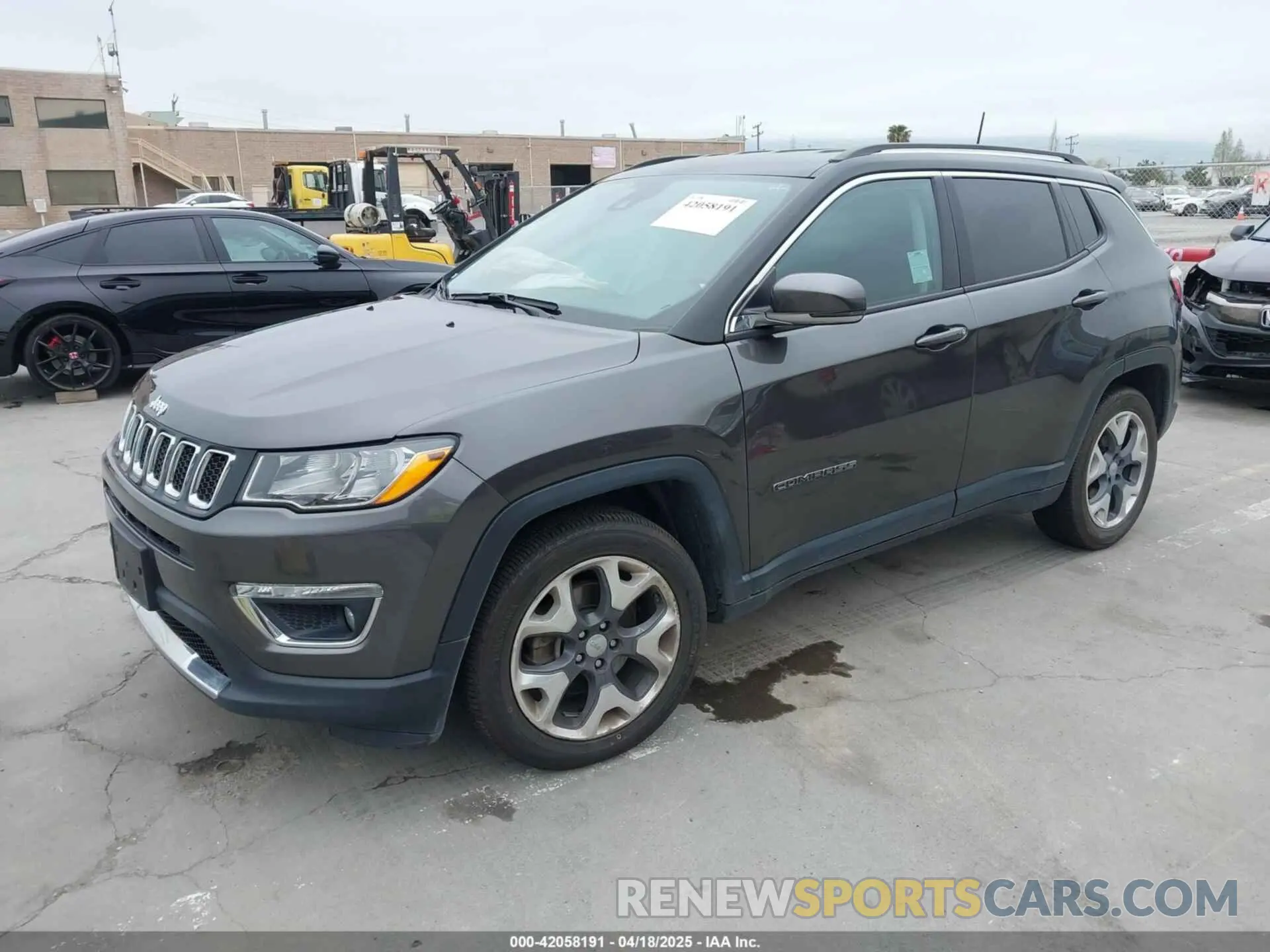2 Photograph of a damaged car 3C4NJCCB0MT571336 JEEP COMPASS 2021