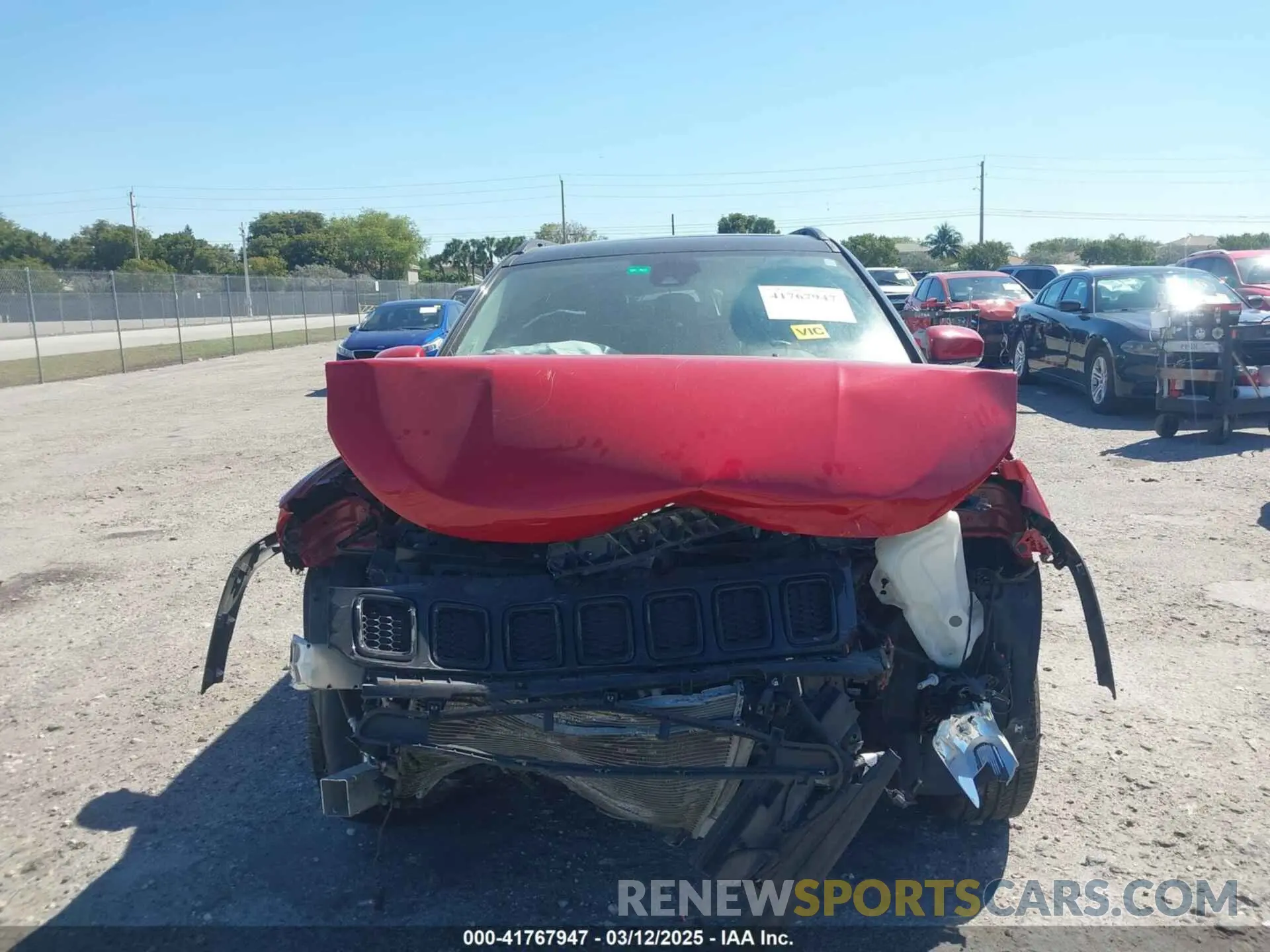 13 Photograph of a damaged car 3C4NJCCB0MT577265 JEEP COMPASS 2021