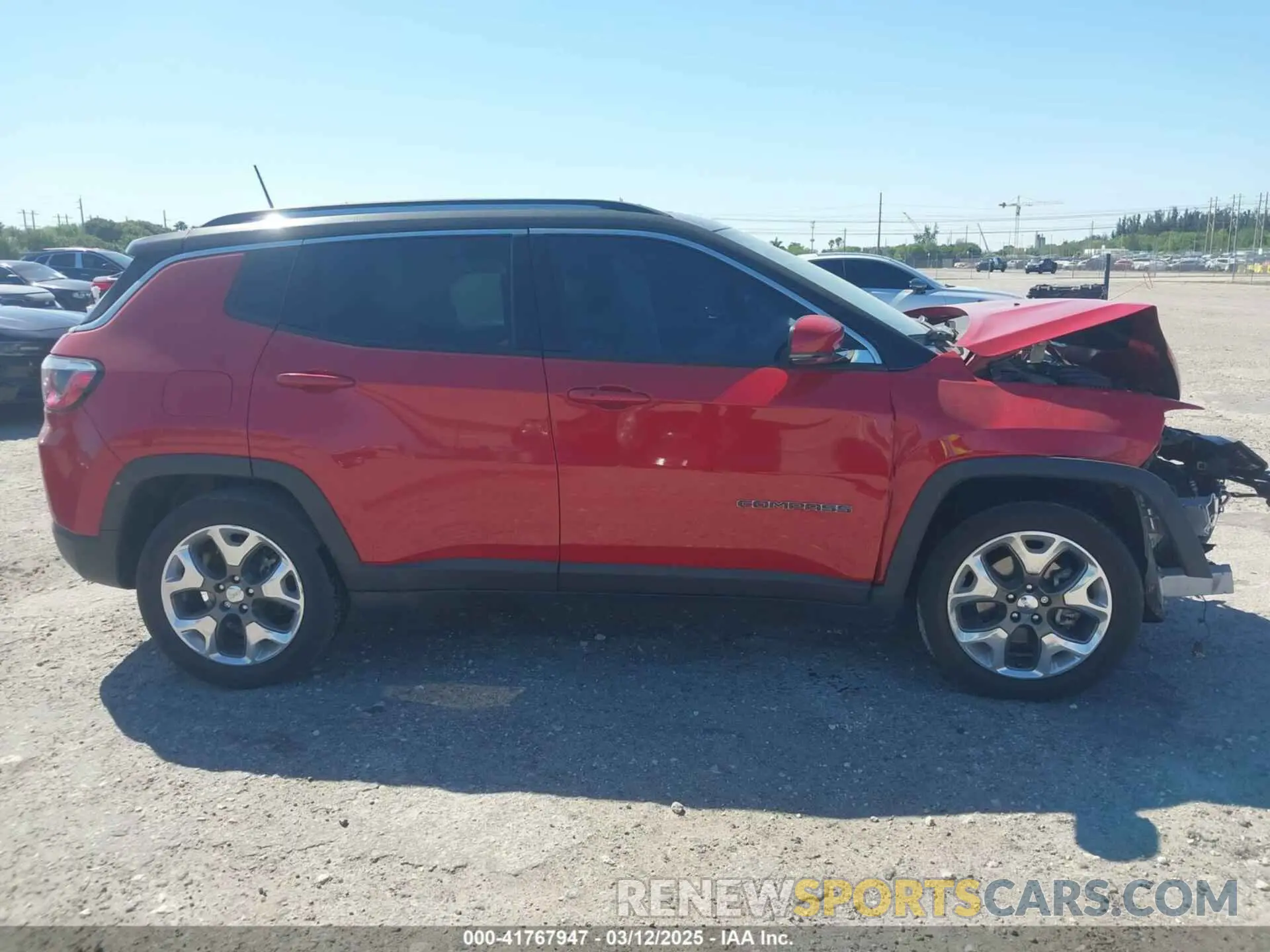 14 Photograph of a damaged car 3C4NJCCB0MT577265 JEEP COMPASS 2021