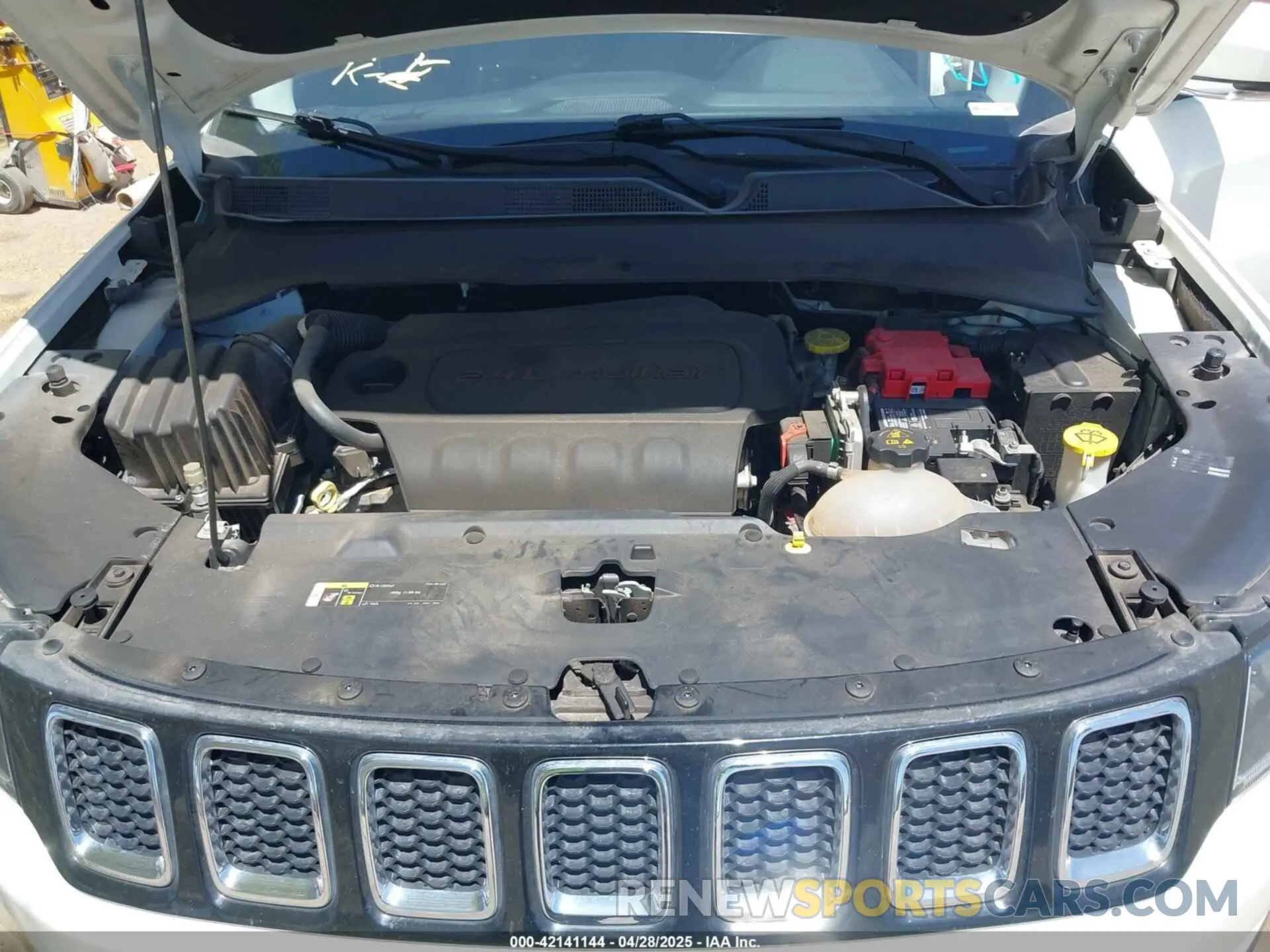 10 Photograph of a damaged car 3C4NJCCB1MT555775 JEEP COMPASS 2021