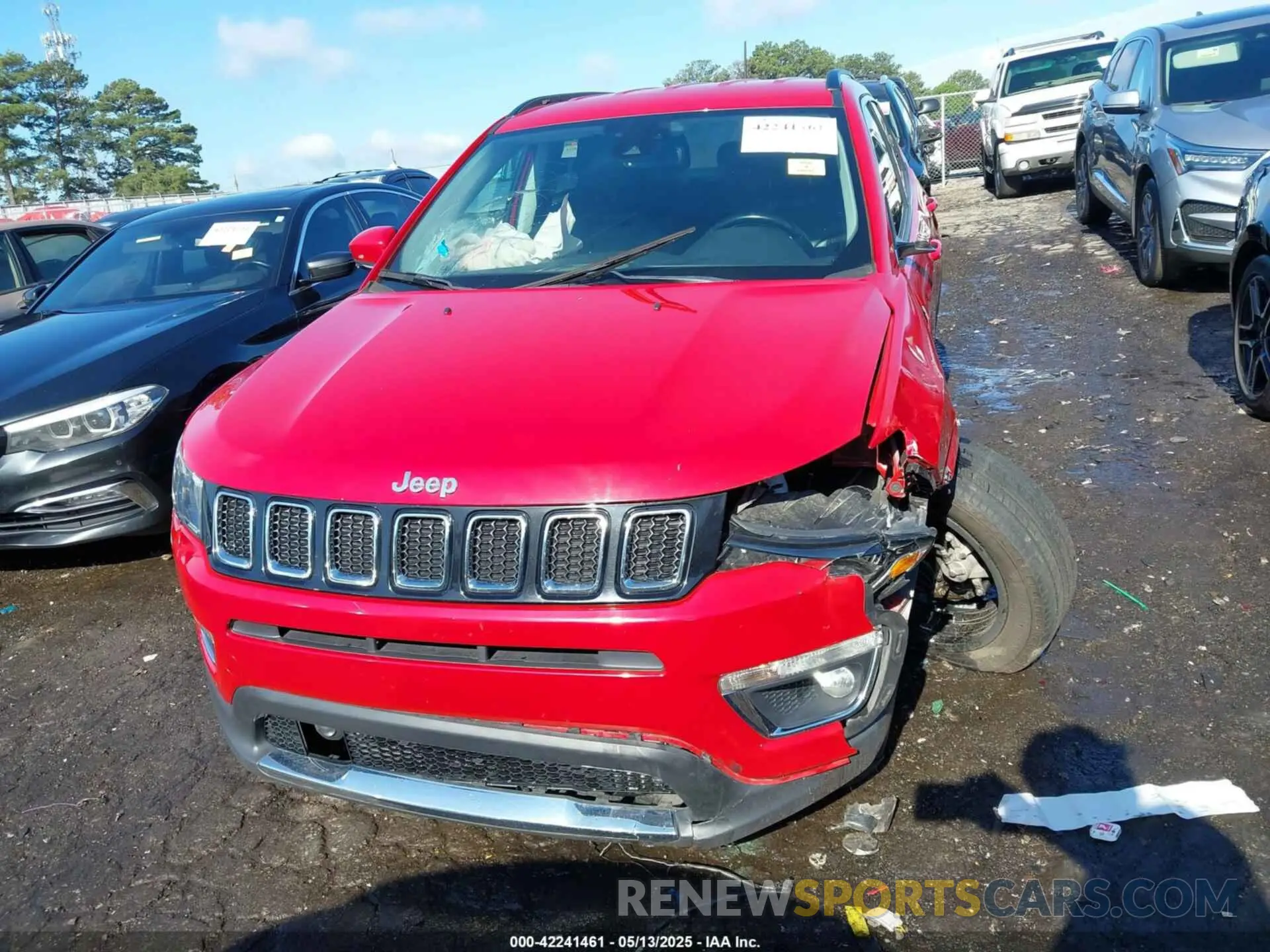 12 Photograph of a damaged car 3C4NJCCB2MT573413 JEEP COMPASS 2021