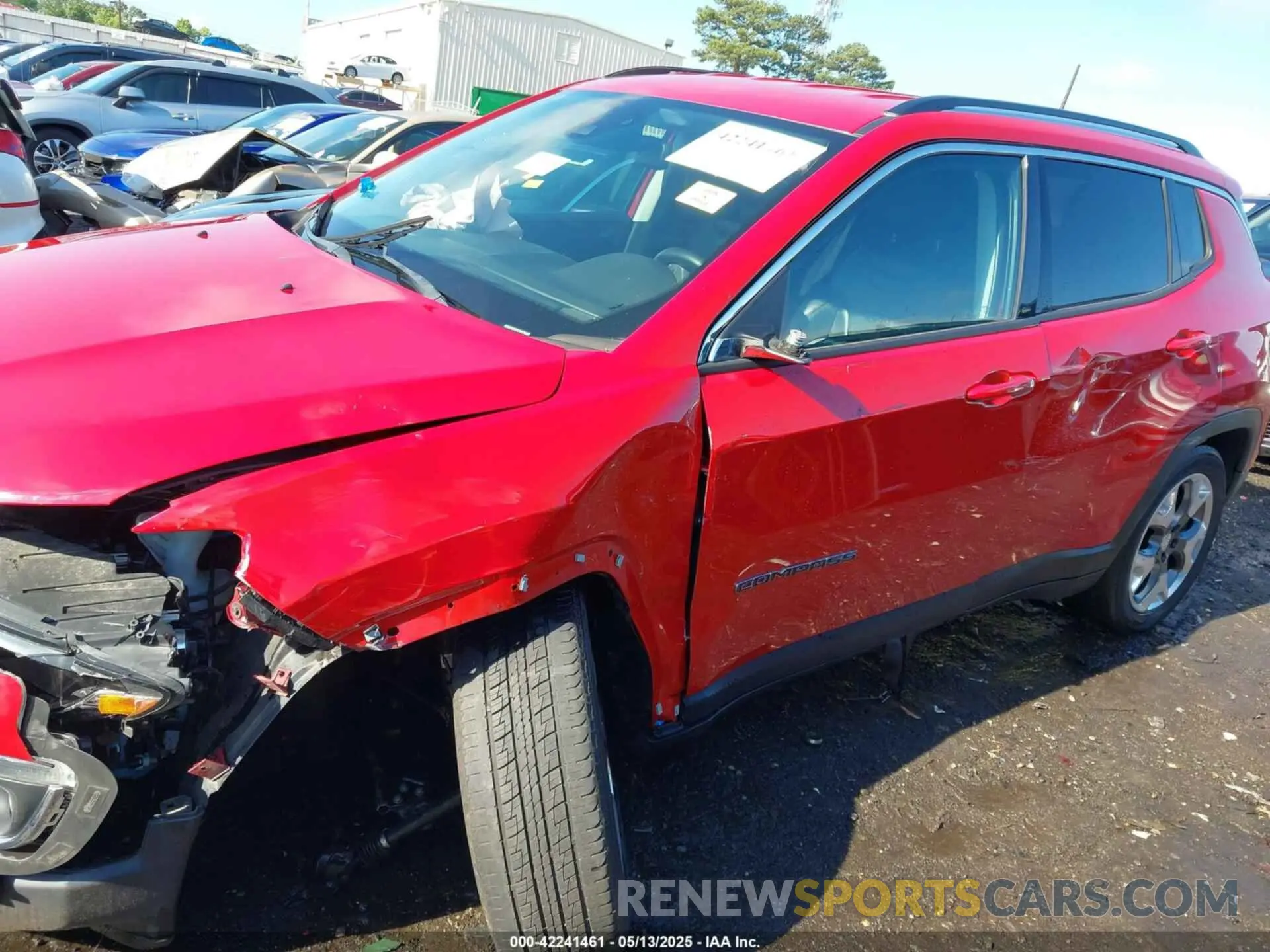 6 Photograph of a damaged car 3C4NJCCB2MT573413 JEEP COMPASS 2021