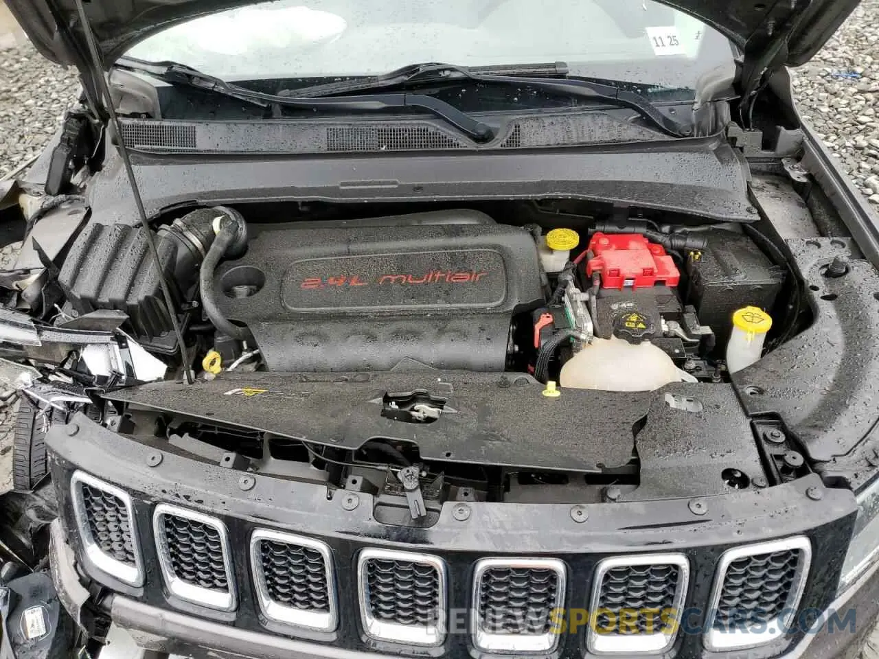 12 Photograph of a damaged car 3C4NJCCB5MT526425 JEEP COMPASS 2021