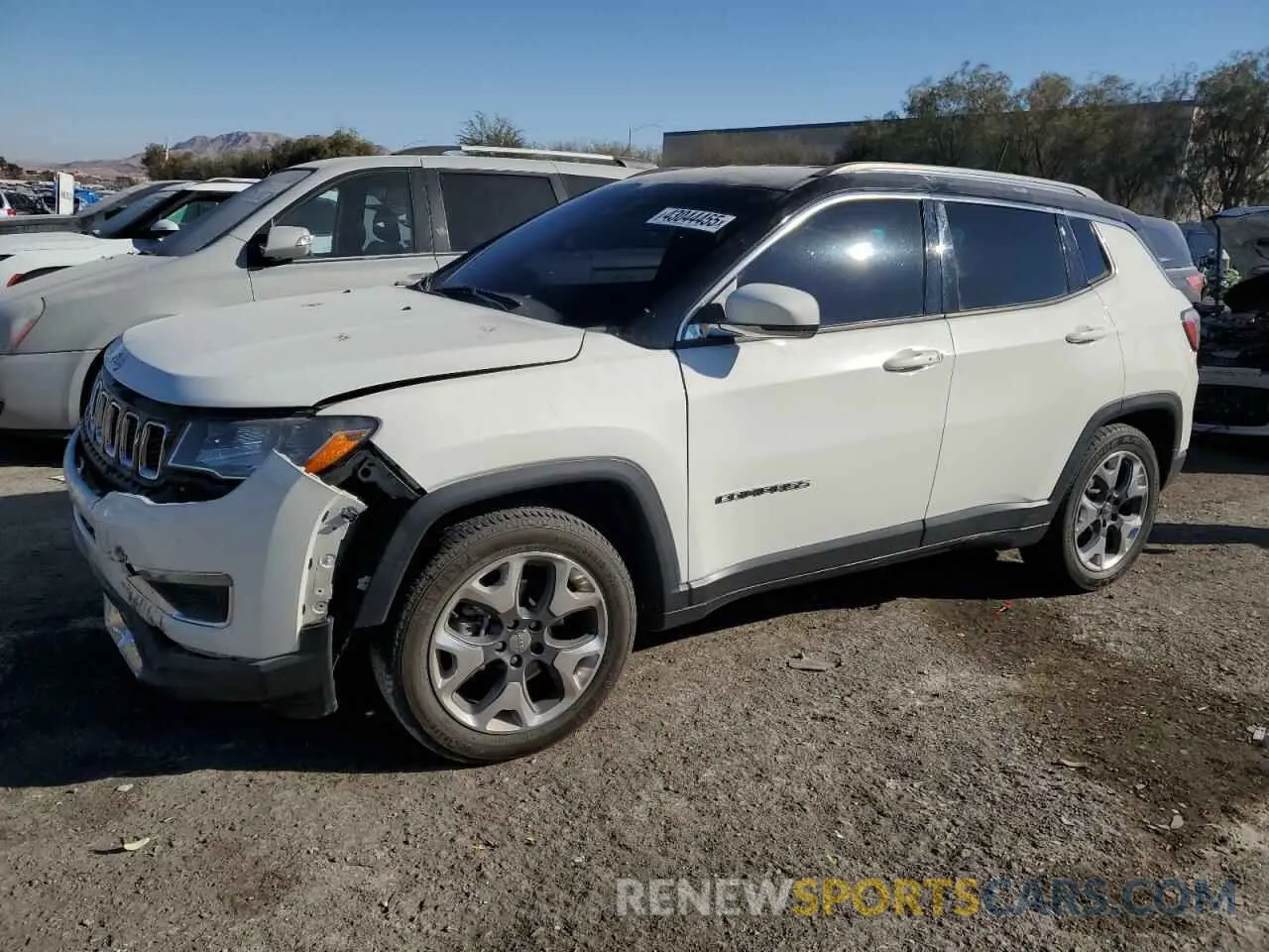 1 Фотография поврежденного автомобиля 3C4NJCCB5MT545637 JEEP COMPASS 2021