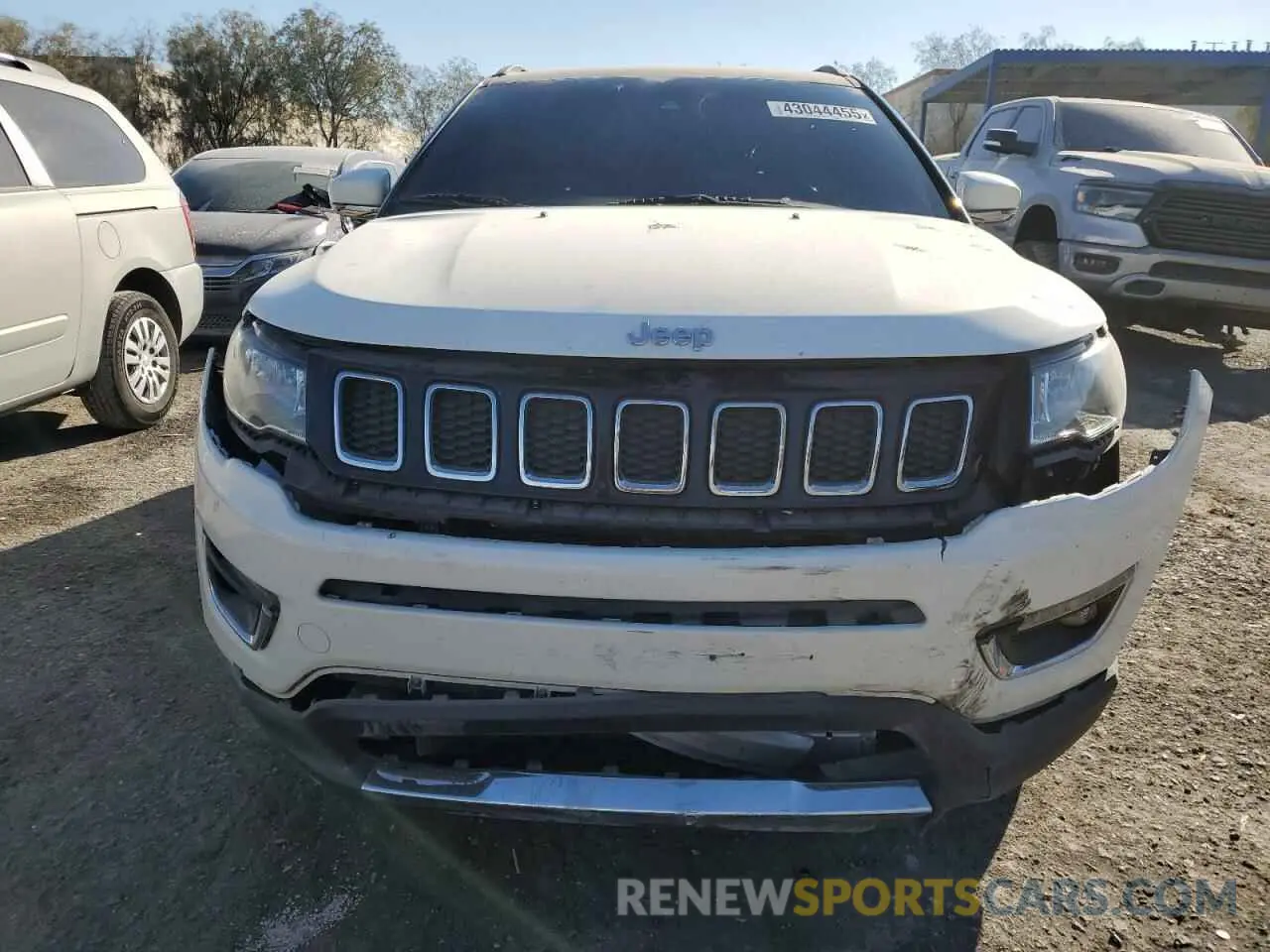 5 Фотография поврежденного автомобиля 3C4NJCCB5MT545637 JEEP COMPASS 2021