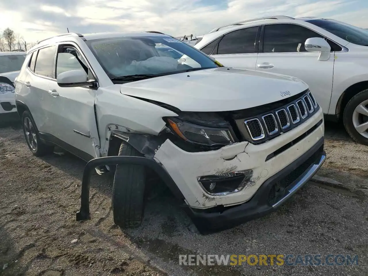4 Photograph of a damaged car 3C4NJCCB8MT517864 JEEP COMPASS 2021