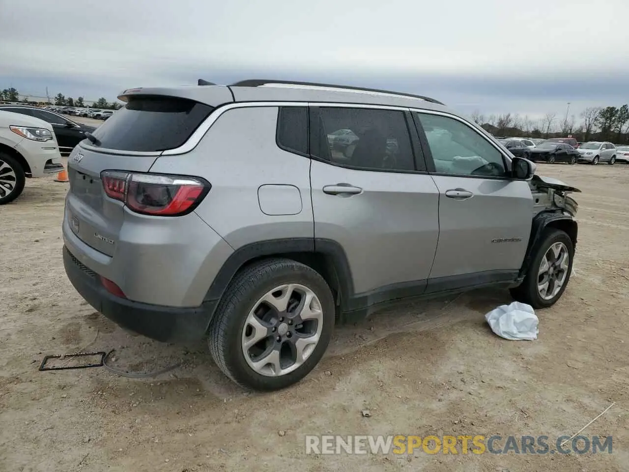 3 Photograph of a damaged car 3C4NJCCB8MT573416 JEEP COMPASS 2021