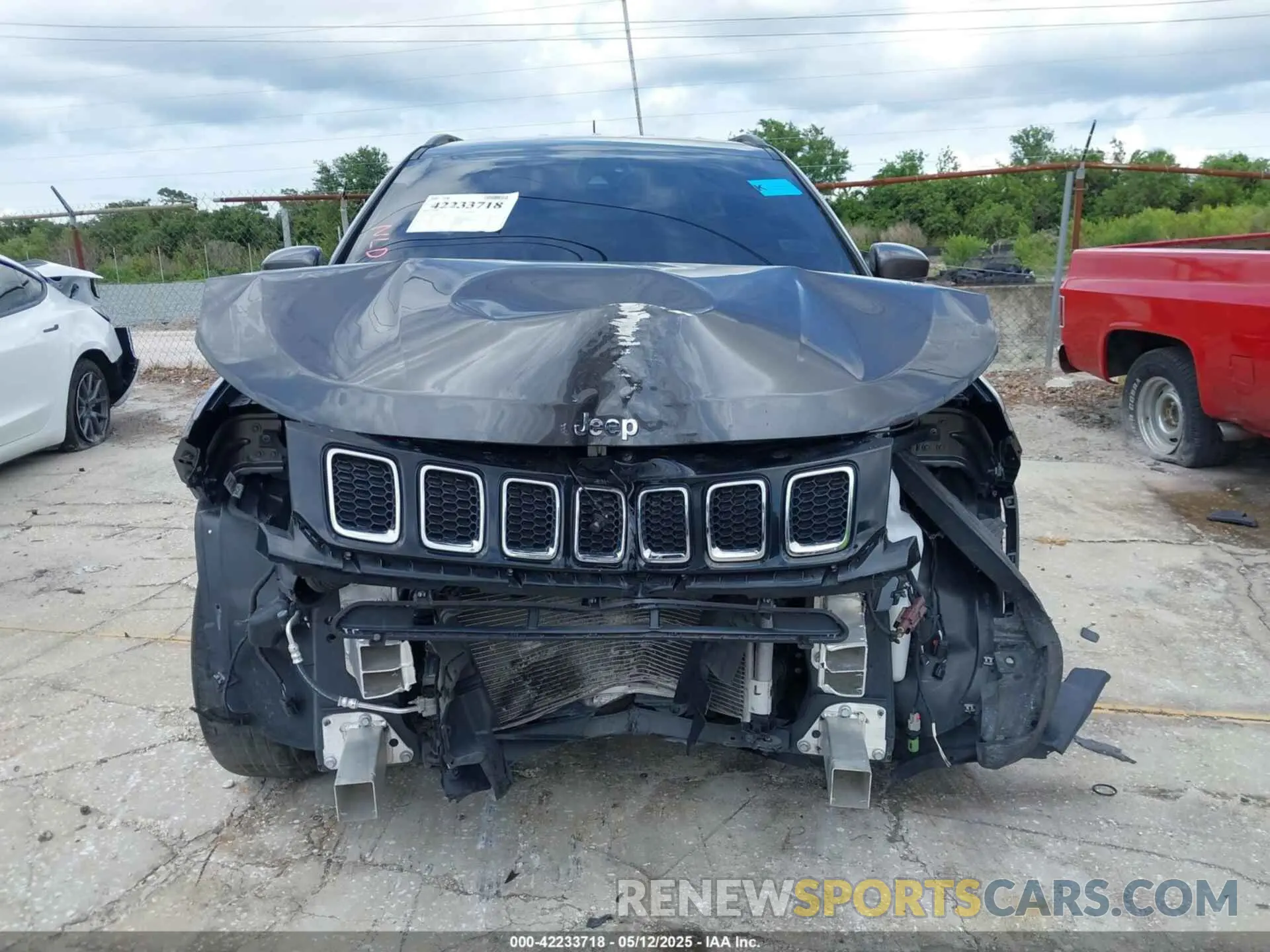 13 Фотография поврежденного автомобиля 3C4NJCCB9MT573621 JEEP COMPASS 2021