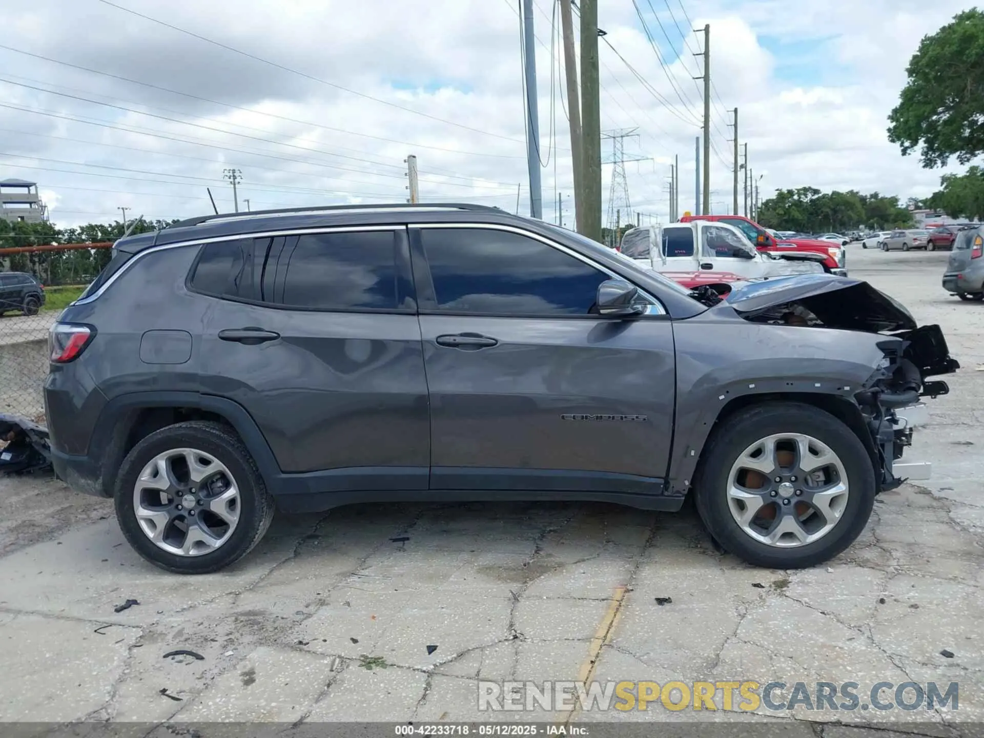 14 Фотография поврежденного автомобиля 3C4NJCCB9MT573621 JEEP COMPASS 2021
