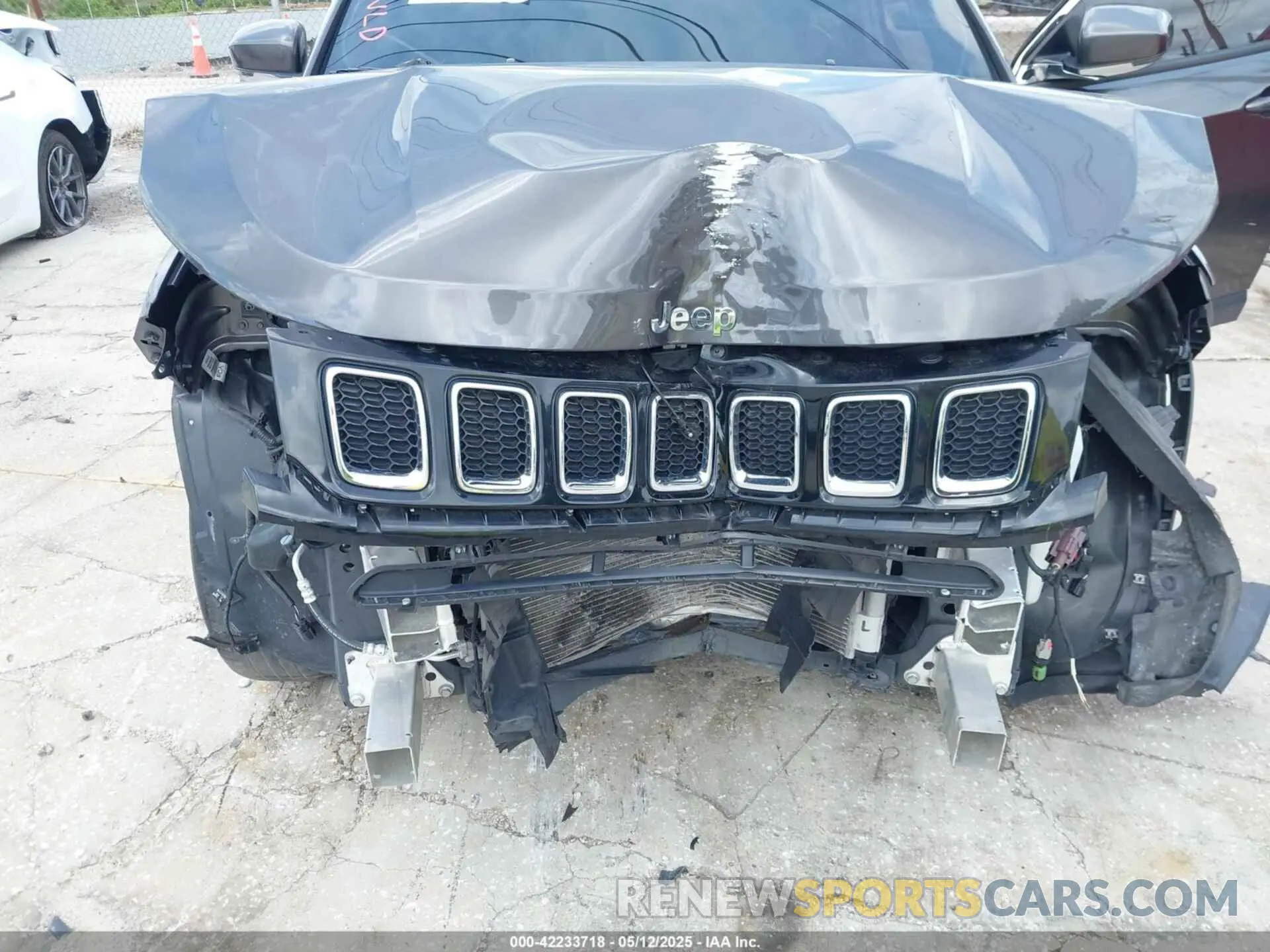 6 Фотография поврежденного автомобиля 3C4NJCCB9MT573621 JEEP COMPASS 2021