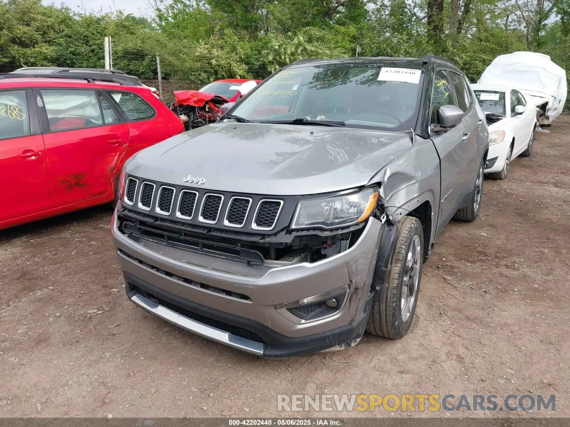 2 Фотография поврежденного автомобиля 3C4NJCCB9MT588894 JEEP COMPASS 2021