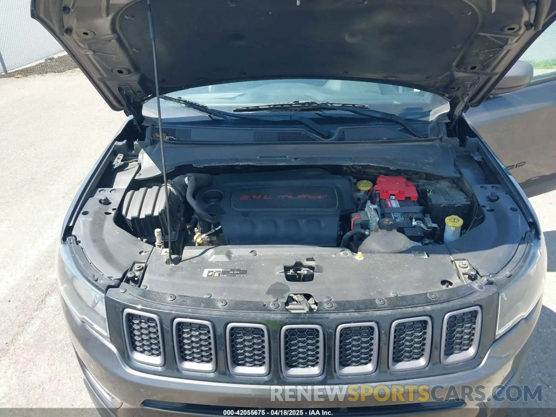 10 Фотография поврежденного автомобиля 3C4NJCEB1MT548631 JEEP COMPASS 2021