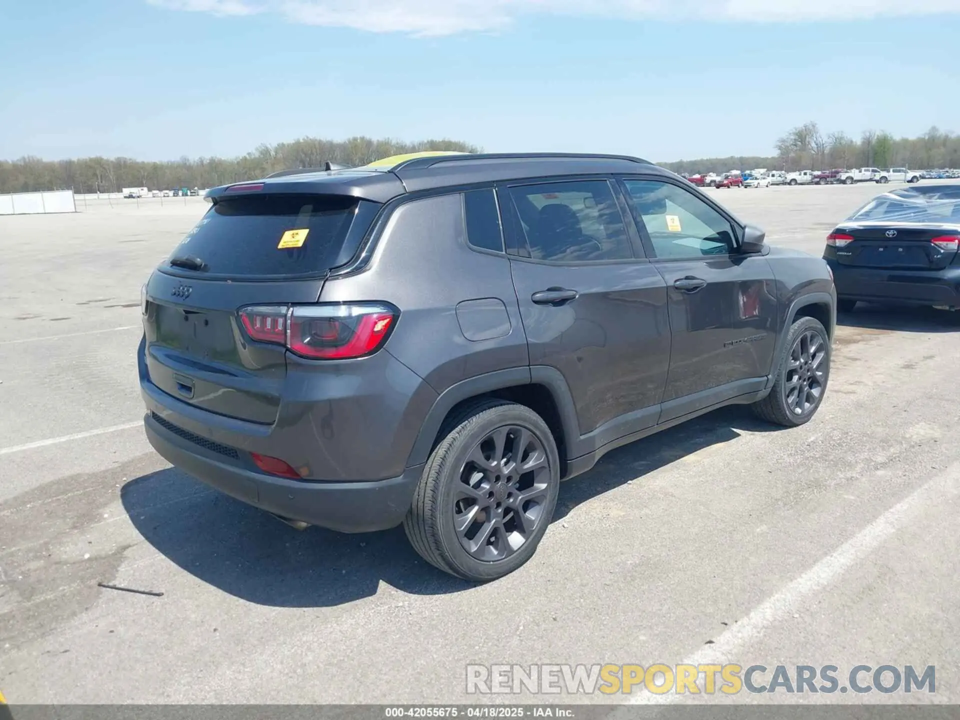 4 Фотография поврежденного автомобиля 3C4NJCEB1MT548631 JEEP COMPASS 2021