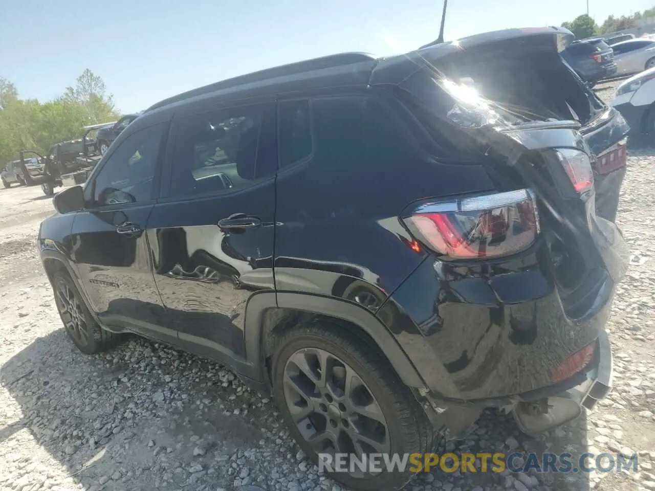 2 Photograph of a damaged car 3C4NJCEB2MT561243 JEEP COMPASS 2021