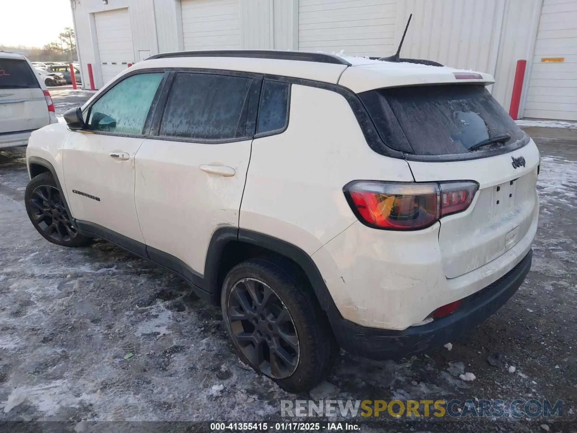 3 Фотография поврежденного автомобиля 3C4NJCEB4MT518183 JEEP COMPASS 2021