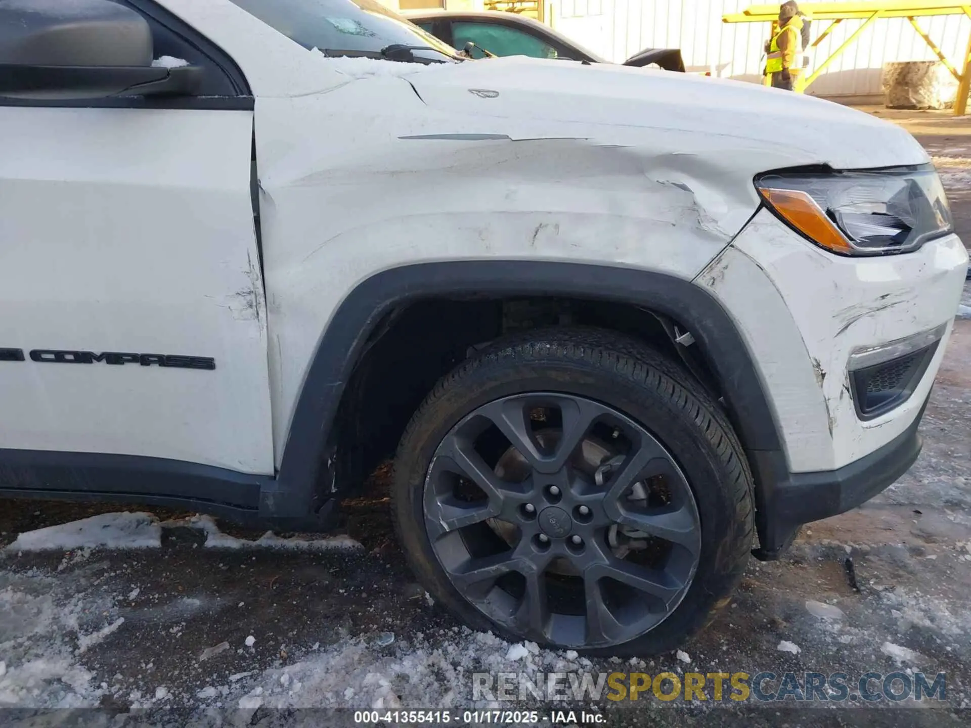6 Фотография поврежденного автомобиля 3C4NJCEB4MT518183 JEEP COMPASS 2021