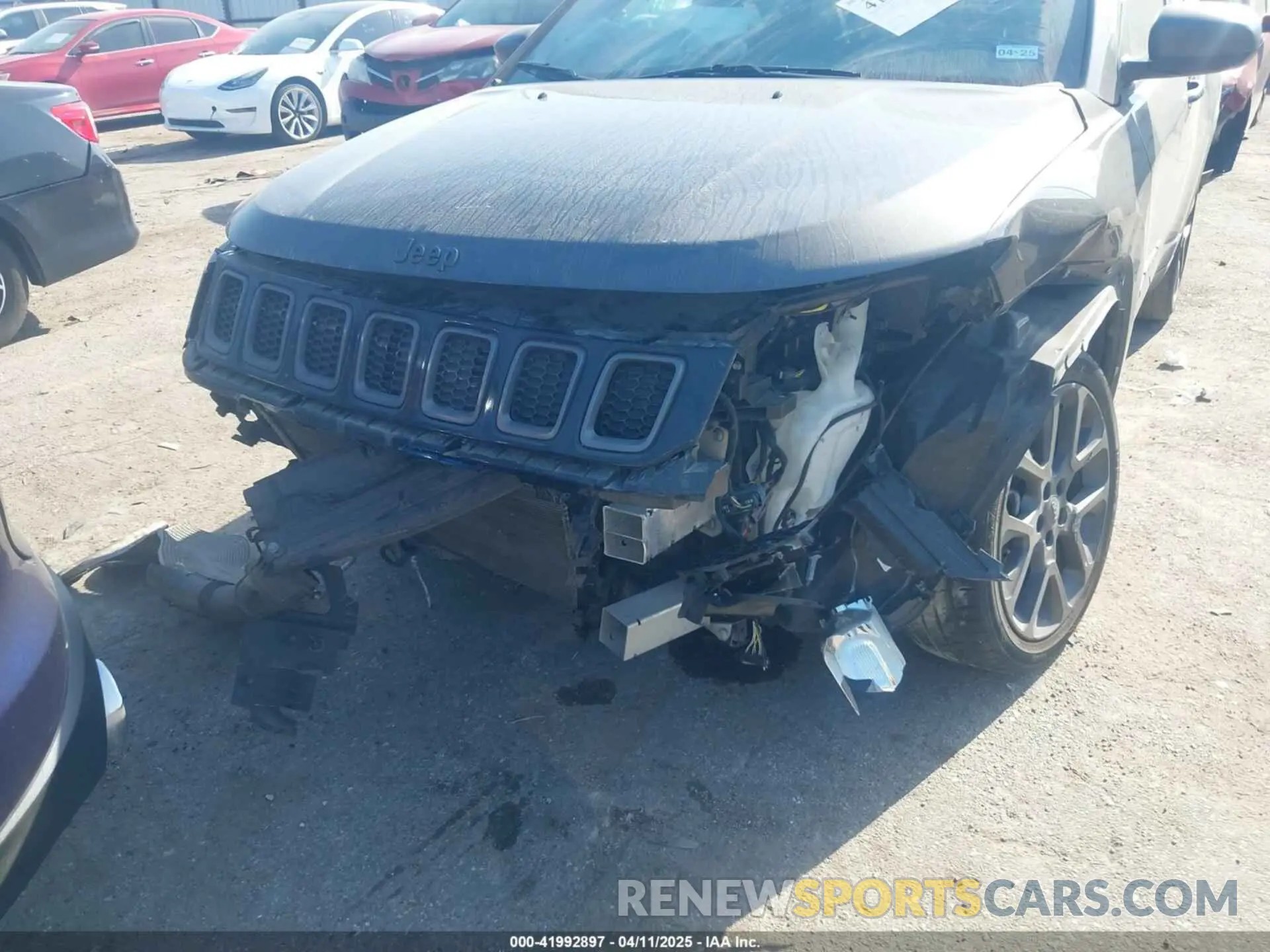 6 Фотография поврежденного автомобиля 3C4NJCEB5MT604067 JEEP COMPASS 2021