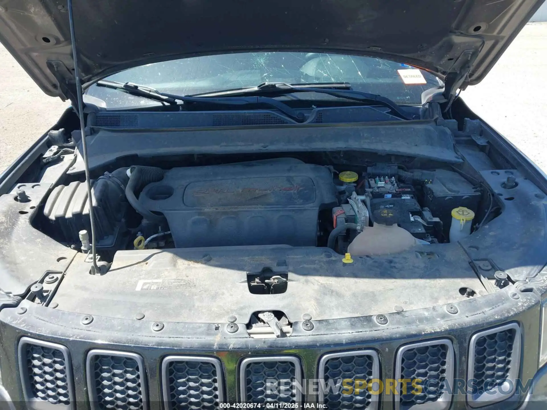 10 Фотография поврежденного автомобиля 3C4NJCEB6MT518282 JEEP COMPASS 2021