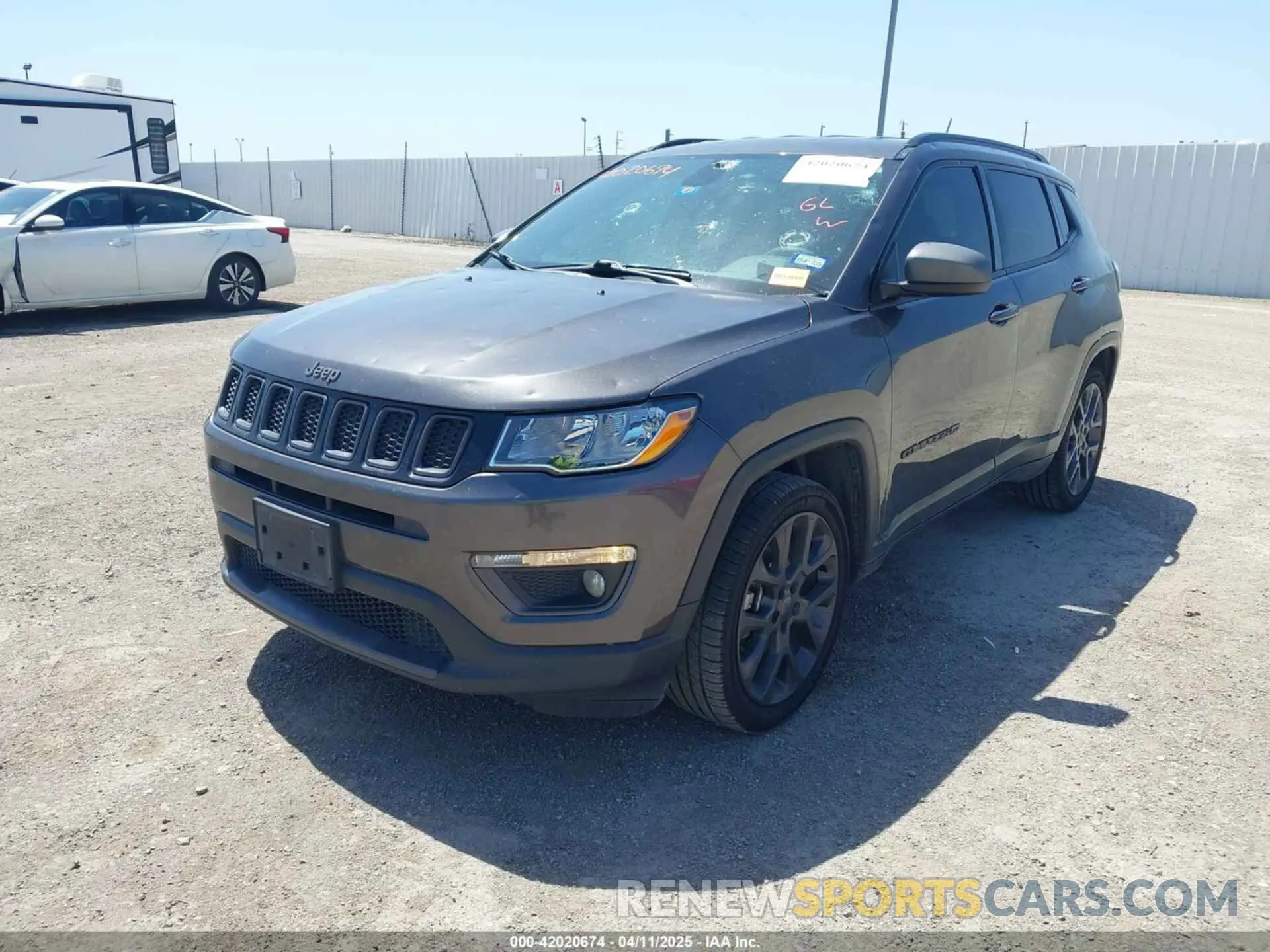 2 Фотография поврежденного автомобиля 3C4NJCEB6MT518282 JEEP COMPASS 2021