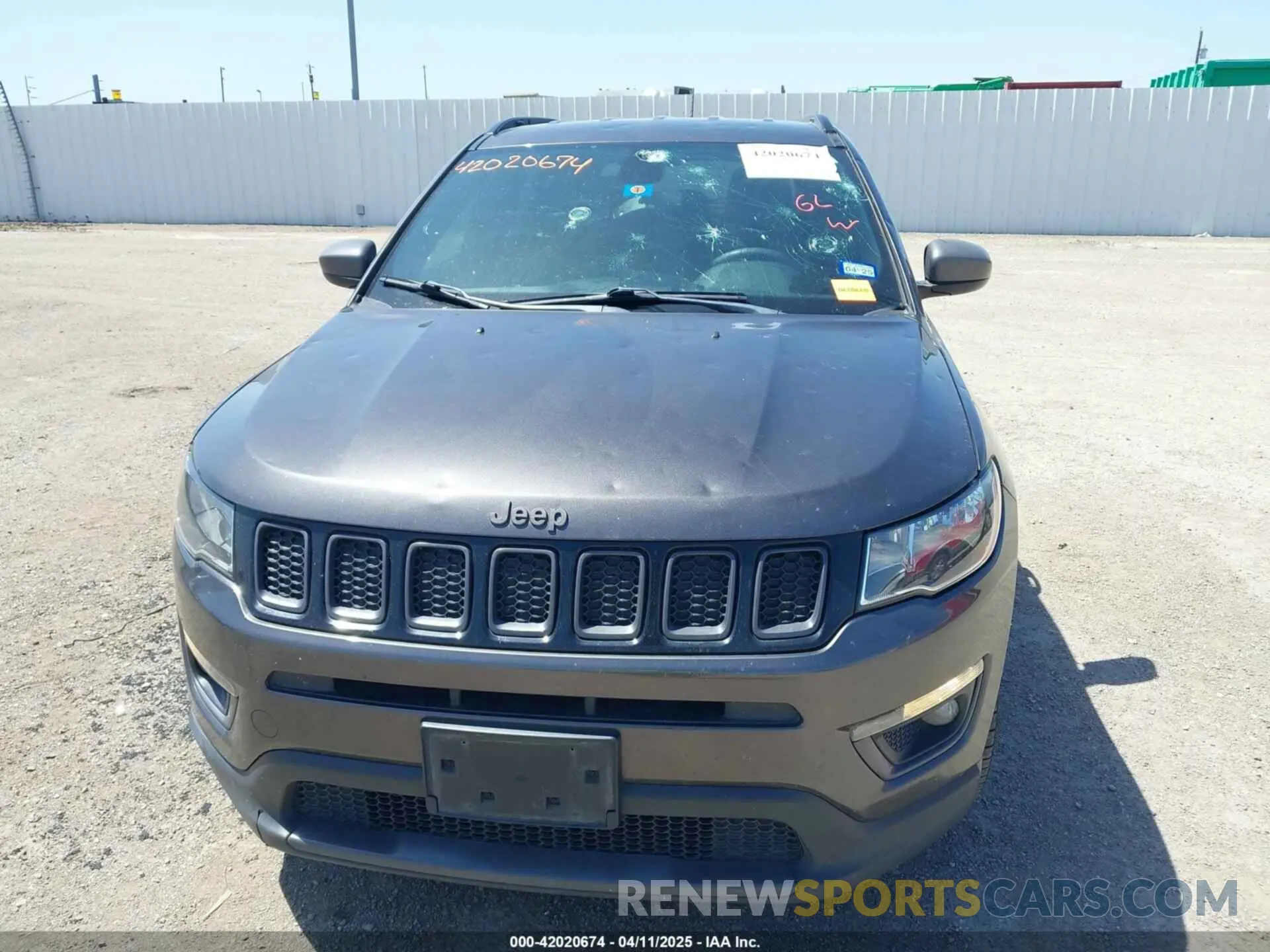 6 Фотография поврежденного автомобиля 3C4NJCEB6MT518282 JEEP COMPASS 2021