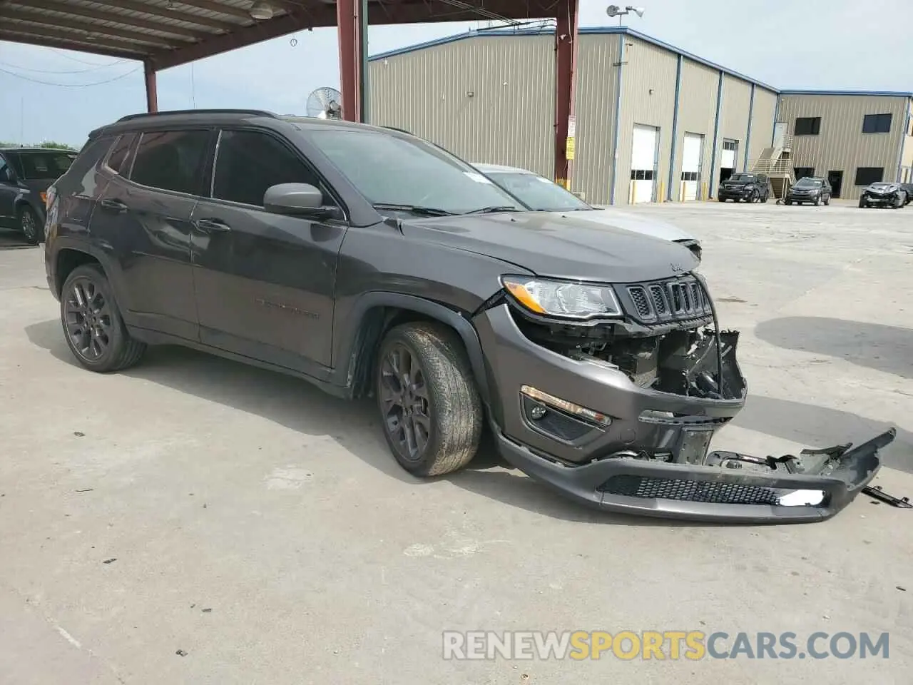 4 Photograph of a damaged car 3C4NJCEB6MT522753 JEEP COMPASS 2021