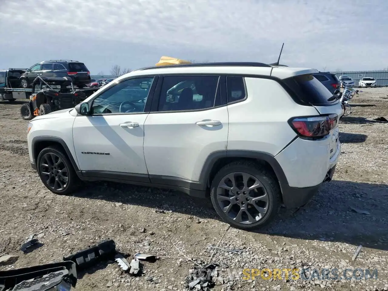 2 Фотография поврежденного автомобиля 3C4NJCEB6MT553095 JEEP COMPASS 2021