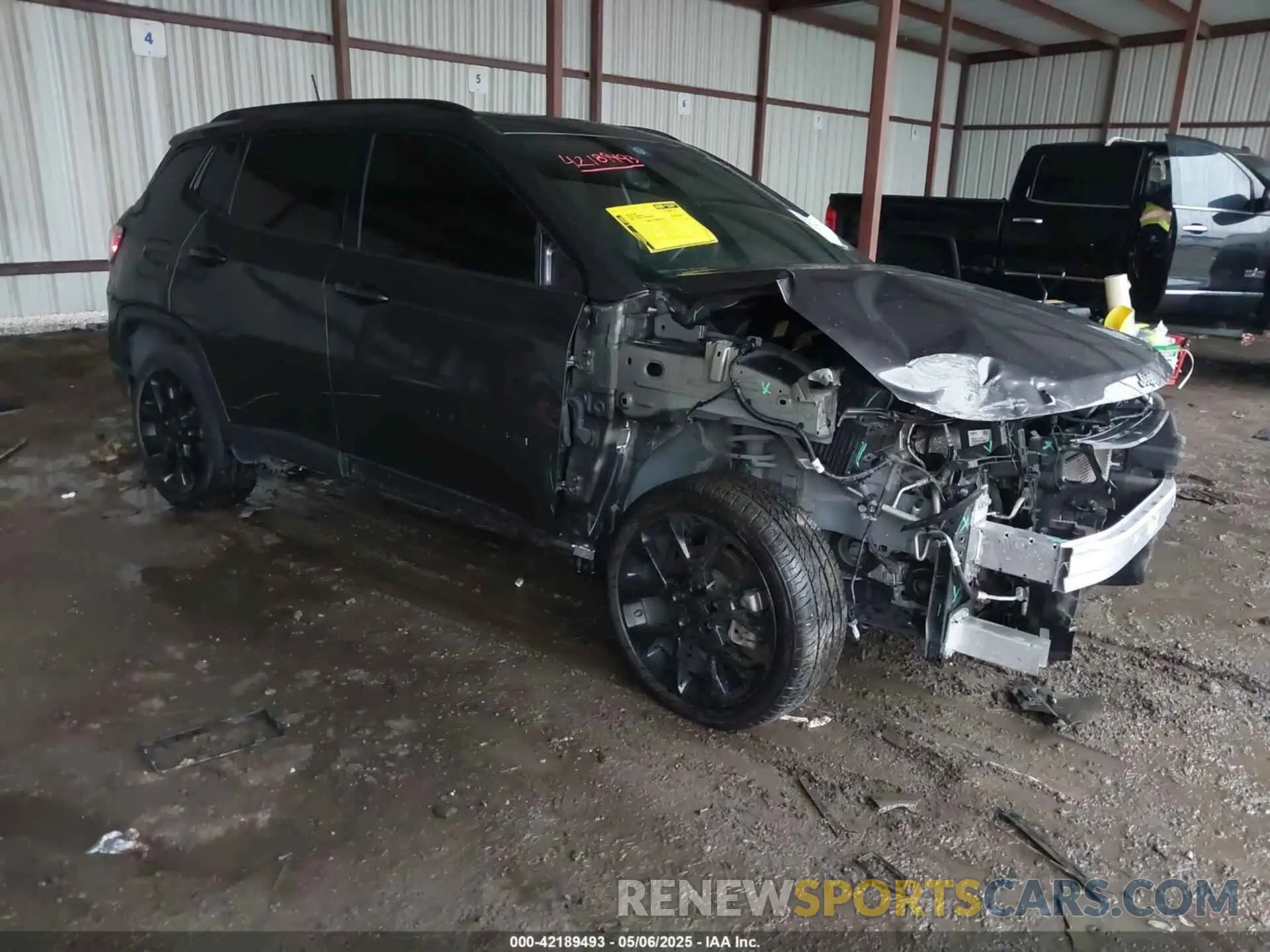 1 Photograph of a damaged car 3C4NJCEB6MT577171 JEEP COMPASS 2021