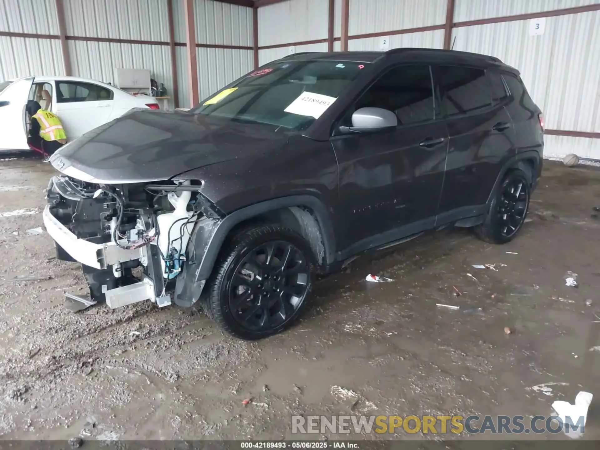 2 Photograph of a damaged car 3C4NJCEB6MT577171 JEEP COMPASS 2021