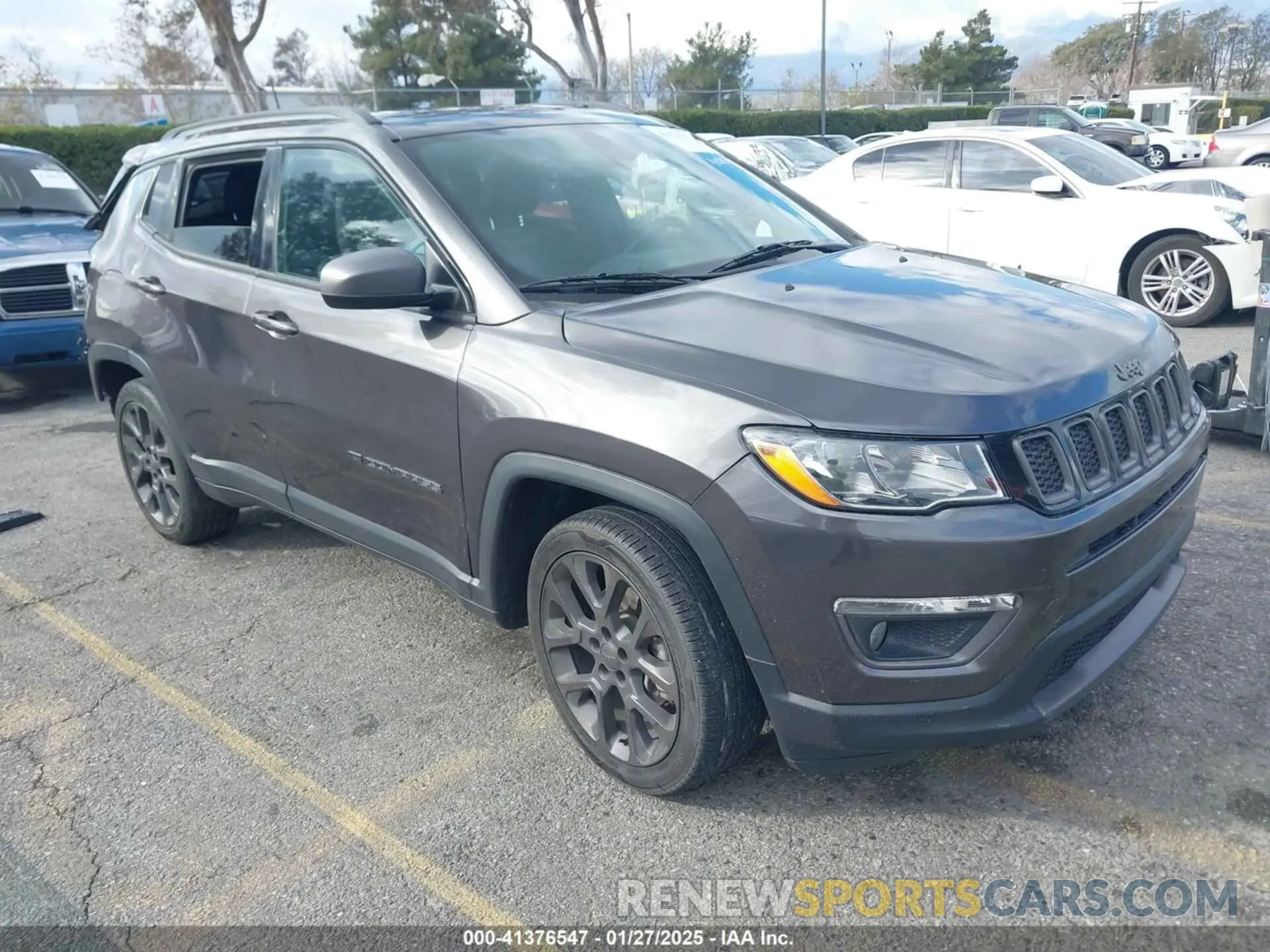1 Photograph of a damaged car 3C4NJCEB7MT596909 JEEP COMPASS 2021