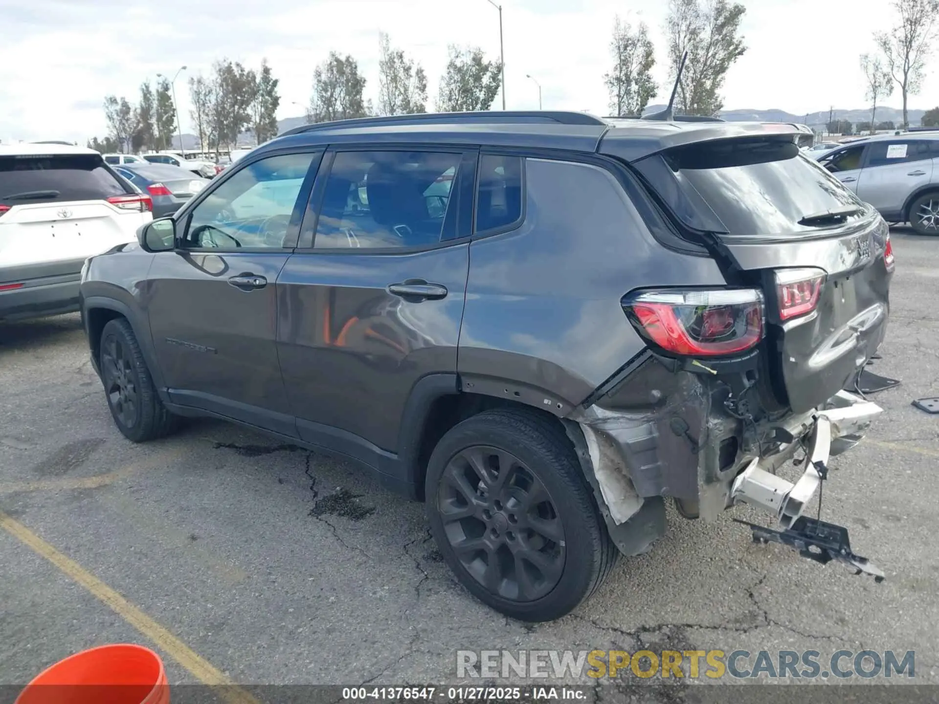 3 Photograph of a damaged car 3C4NJCEB7MT596909 JEEP COMPASS 2021