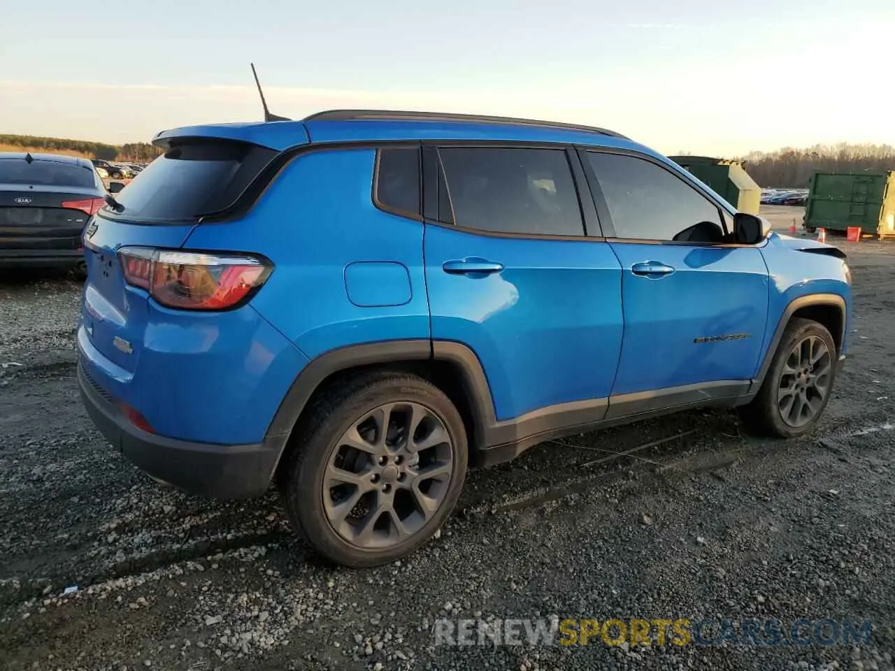3 Photograph of a damaged car 3C4NJCEB9MT552992 JEEP COMPASS 2021