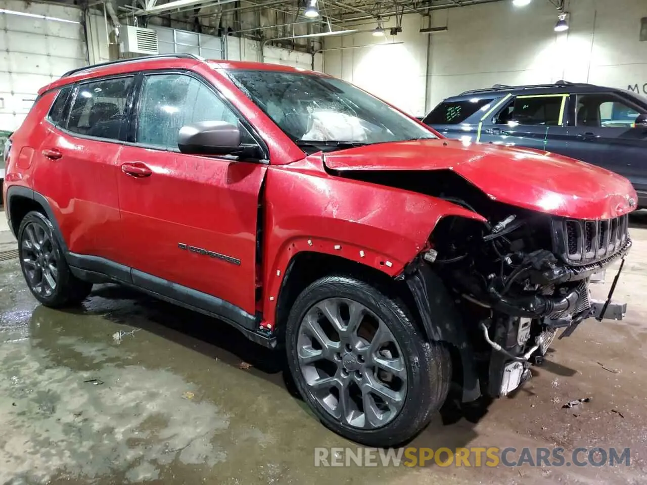 4 Photograph of a damaged car 3C4NJCEBXMT597441 JEEP COMPASS 2021