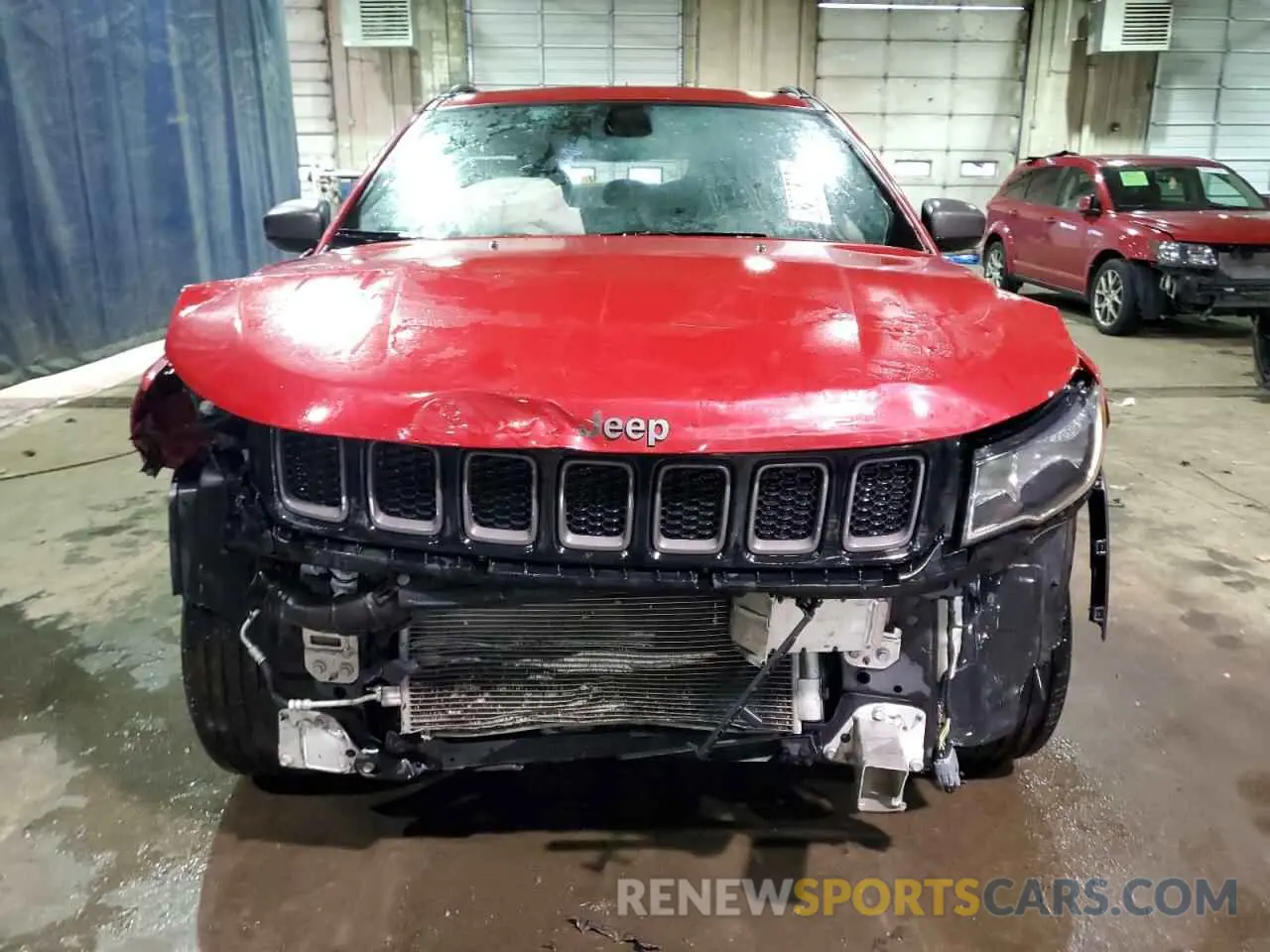 5 Photograph of a damaged car 3C4NJCEBXMT597441 JEEP COMPASS 2021