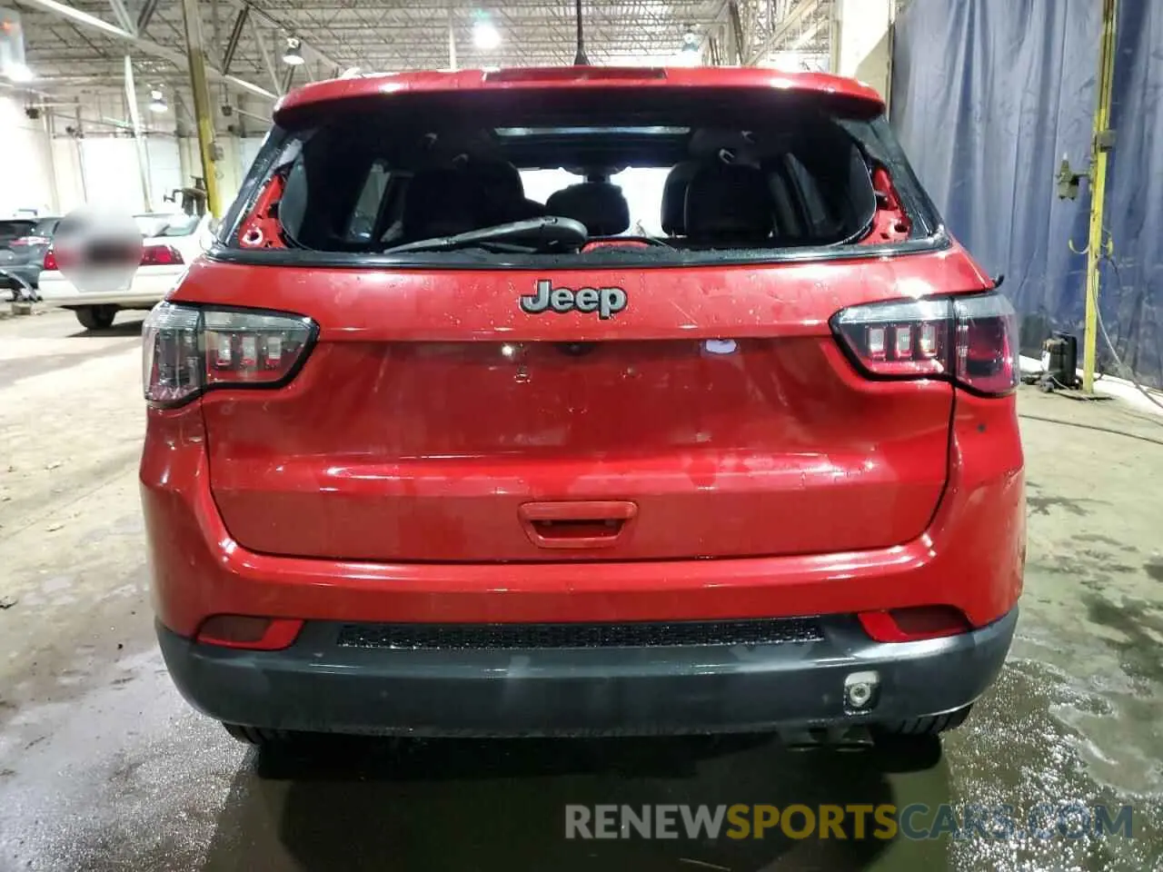 6 Photograph of a damaged car 3C4NJCEBXMT597441 JEEP COMPASS 2021