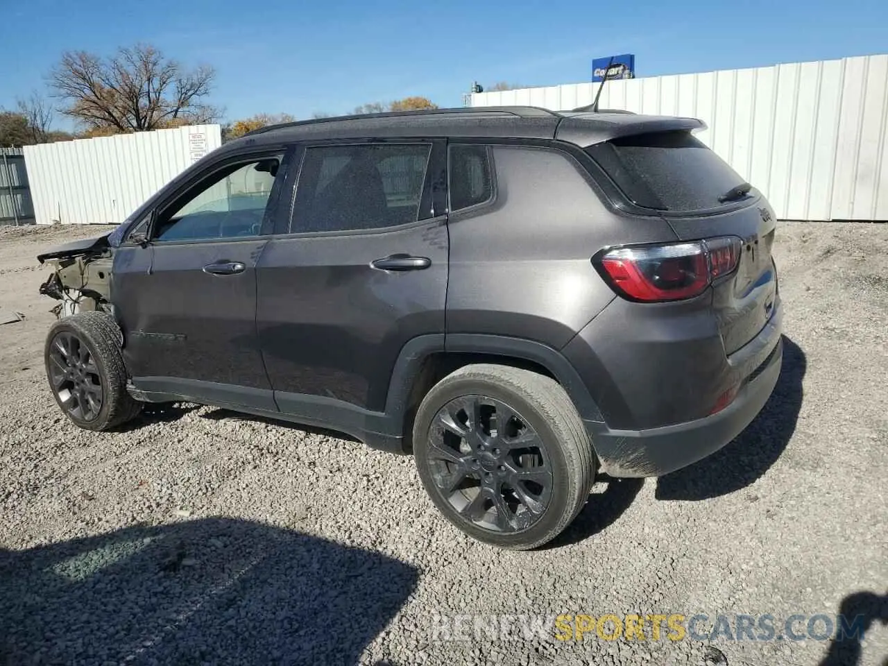 2 Фотография поврежденного автомобиля 3C4NJCEBXMT597469 JEEP COMPASS 2021