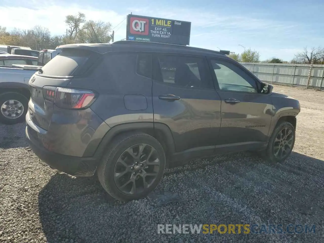 3 Фотография поврежденного автомобиля 3C4NJCEBXMT597469 JEEP COMPASS 2021