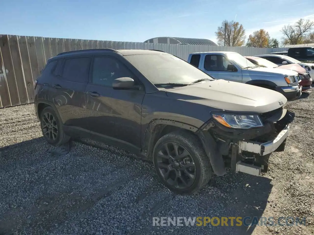 4 Фотография поврежденного автомобиля 3C4NJCEBXMT597469 JEEP COMPASS 2021