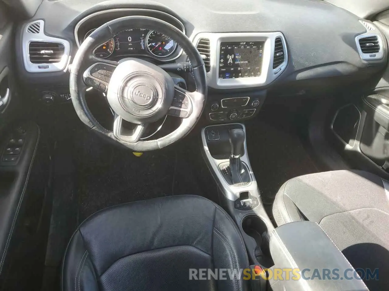 8 Фотография поврежденного автомобиля 3C4NJCEBXMT597469 JEEP COMPASS 2021