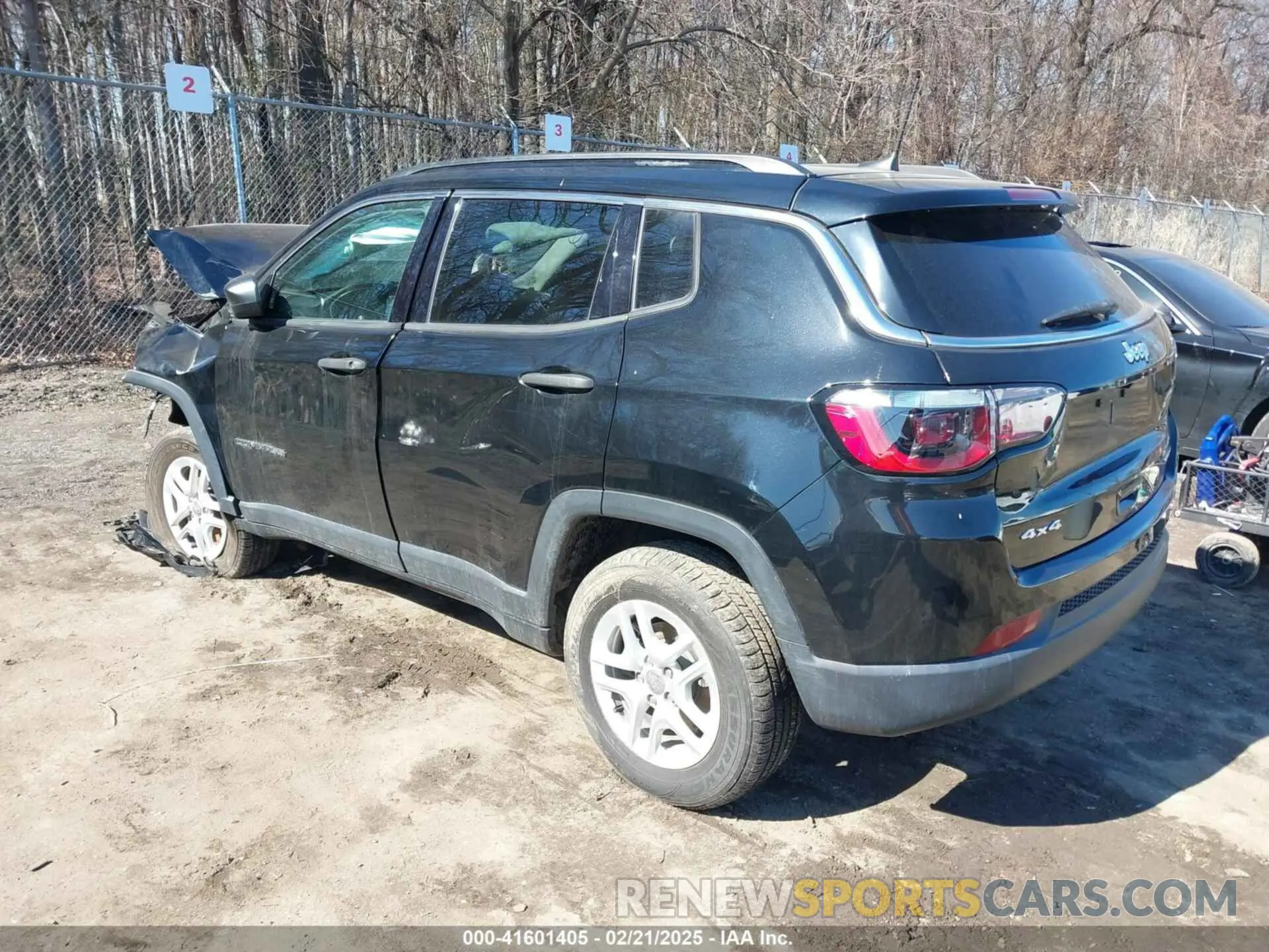 3 Фотография поврежденного автомобиля 3C4NJDAB0MT556781 JEEP COMPASS 2021